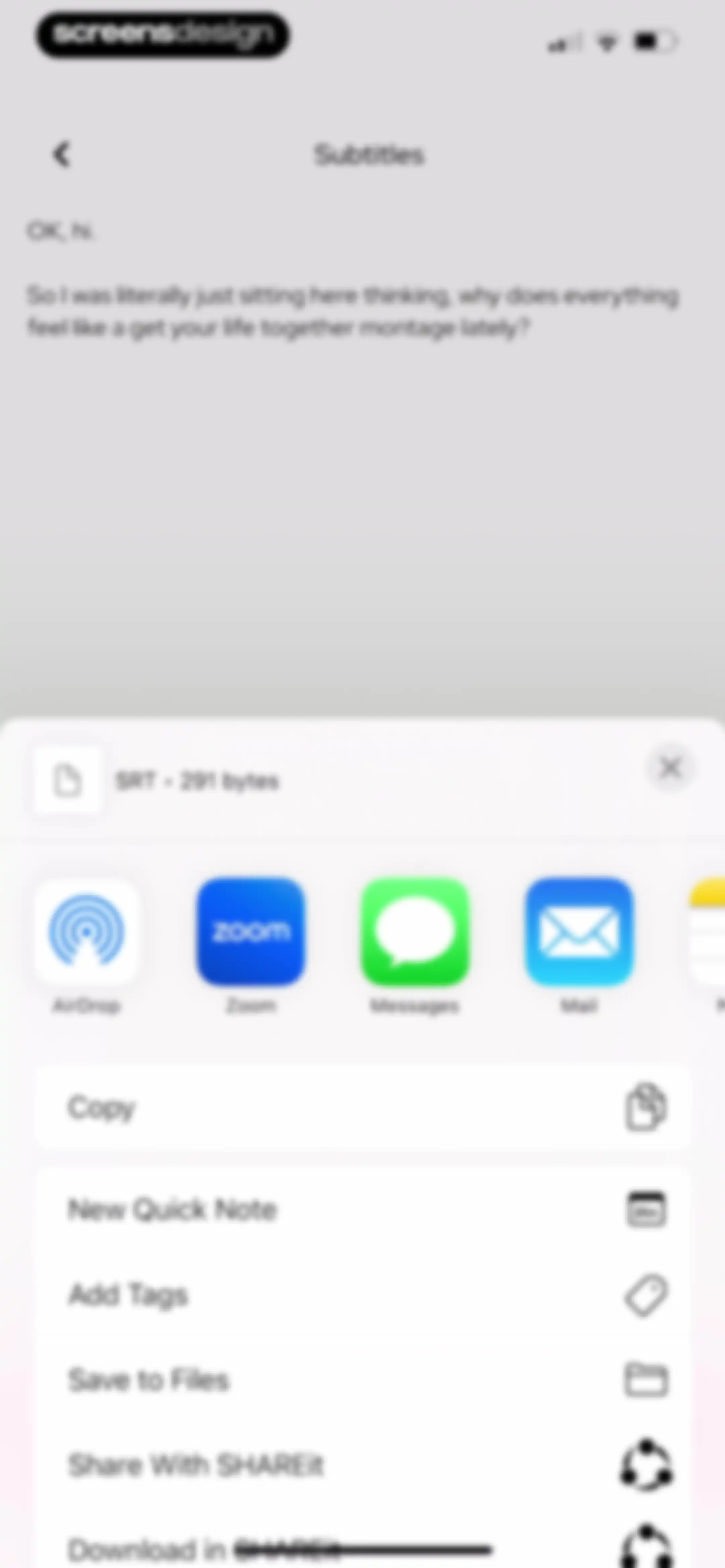 Subcap: Captions AI, Subtitles screen 33