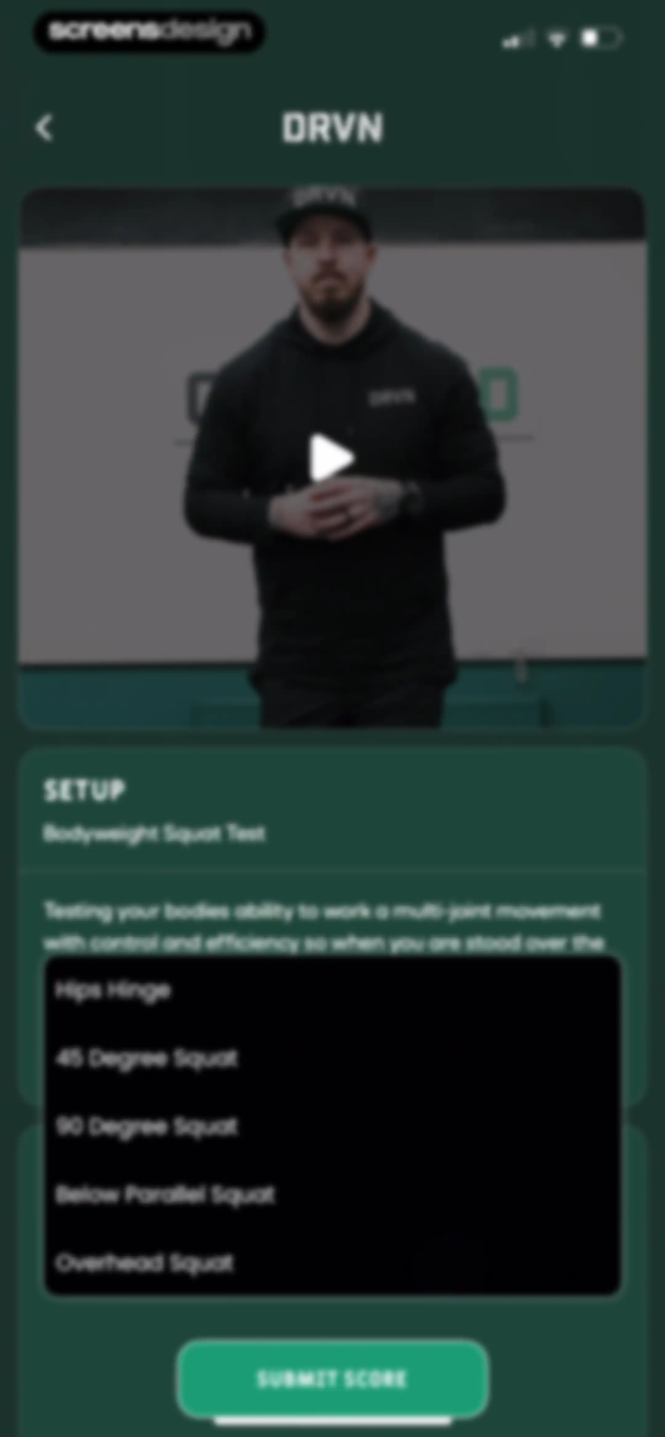 DRVN - Golf & Gym Workouts screen 66