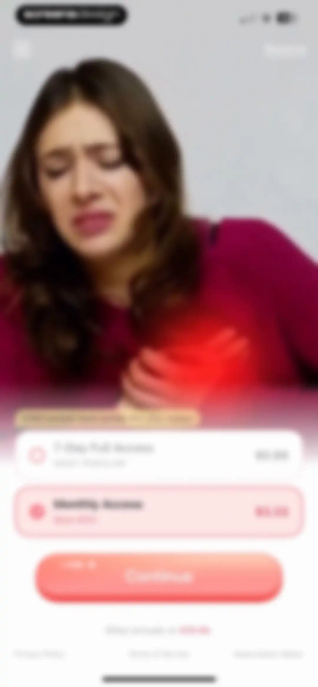 Blood Pressure Level Checker screen 40