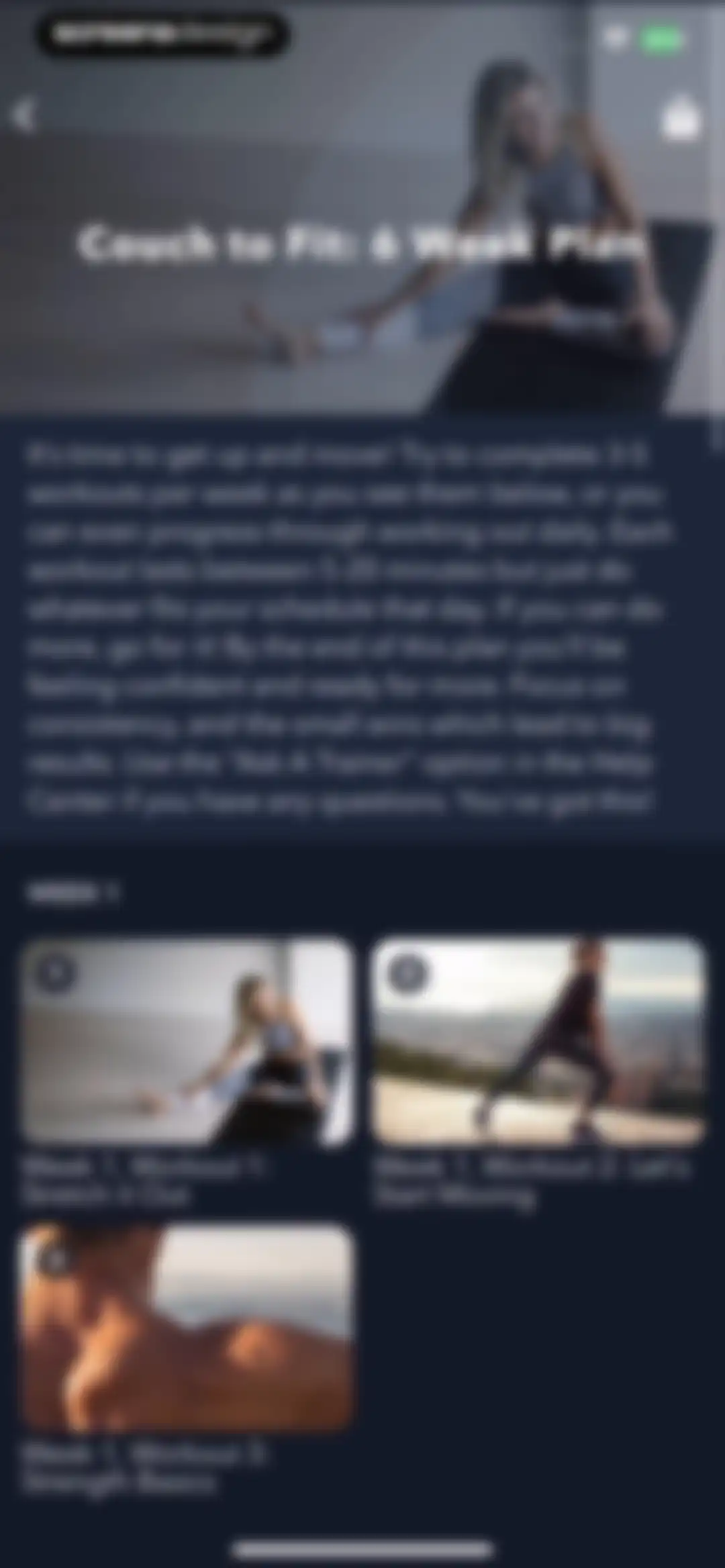 Sworkit Fitness & Wellness App screen 27