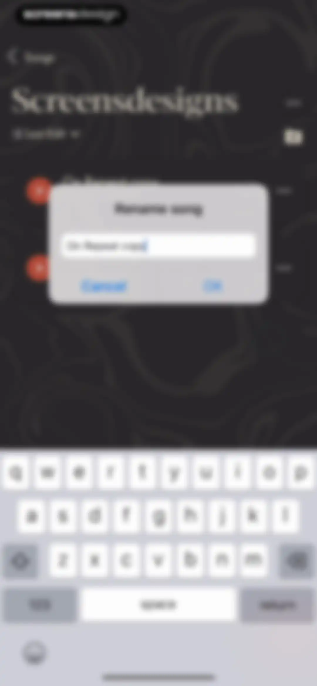 Demo: Songwriting Studio screen 89