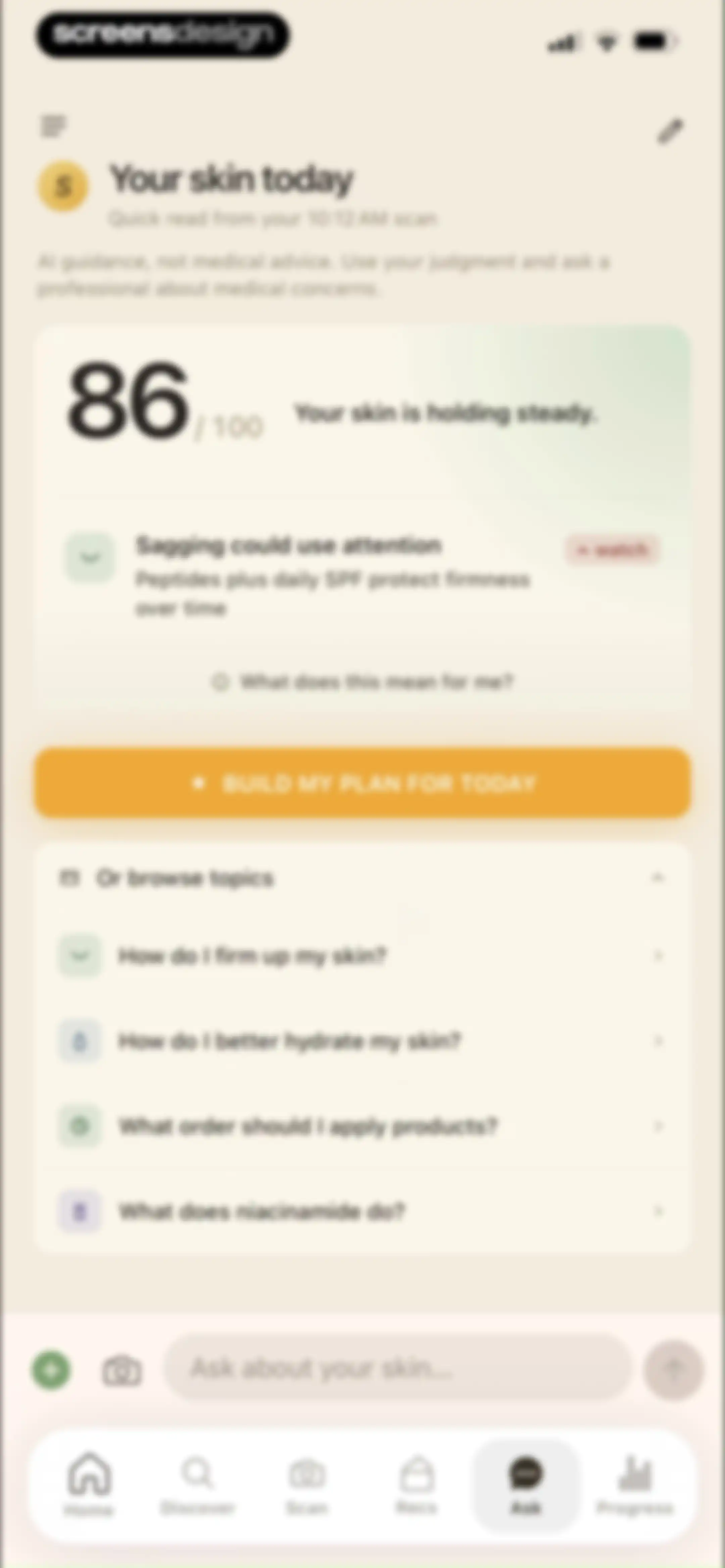 Skan - #1 Skincare App screen 104