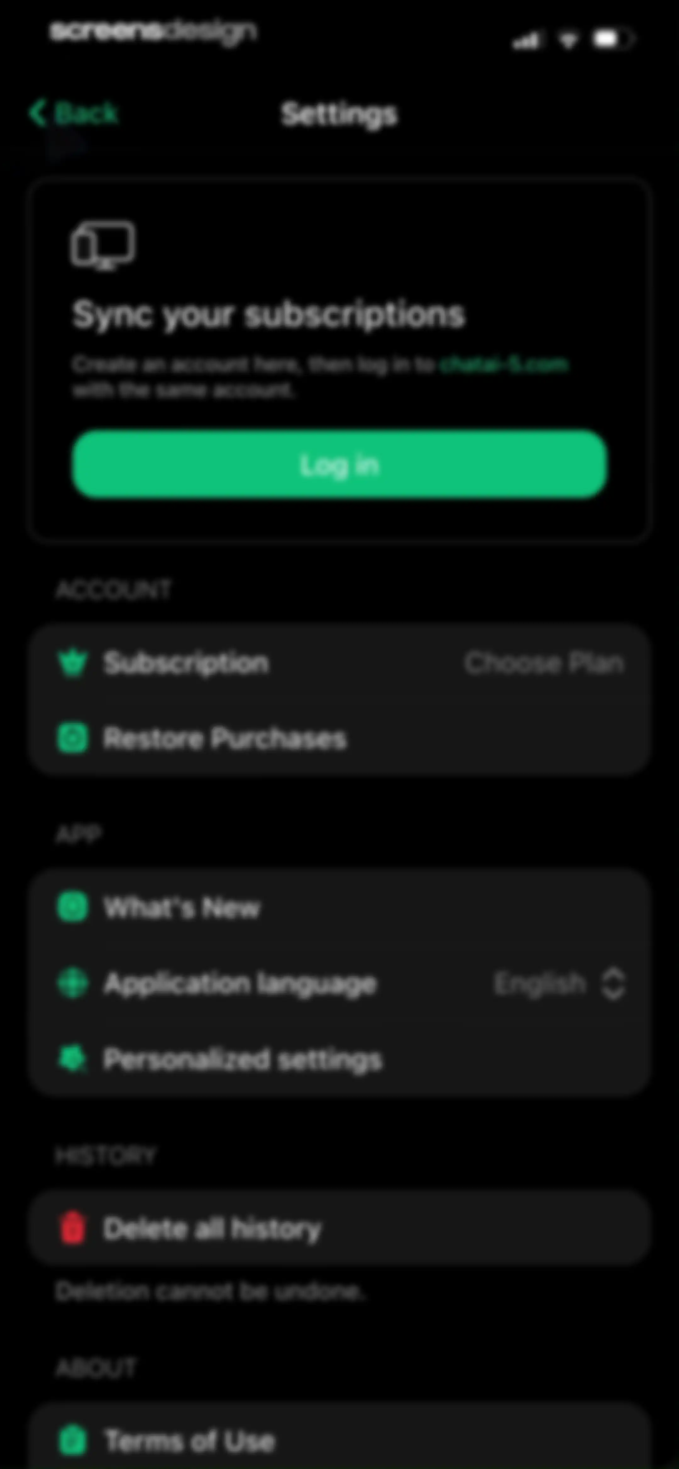 Chat AI 5: AI Agent & Video screen 45