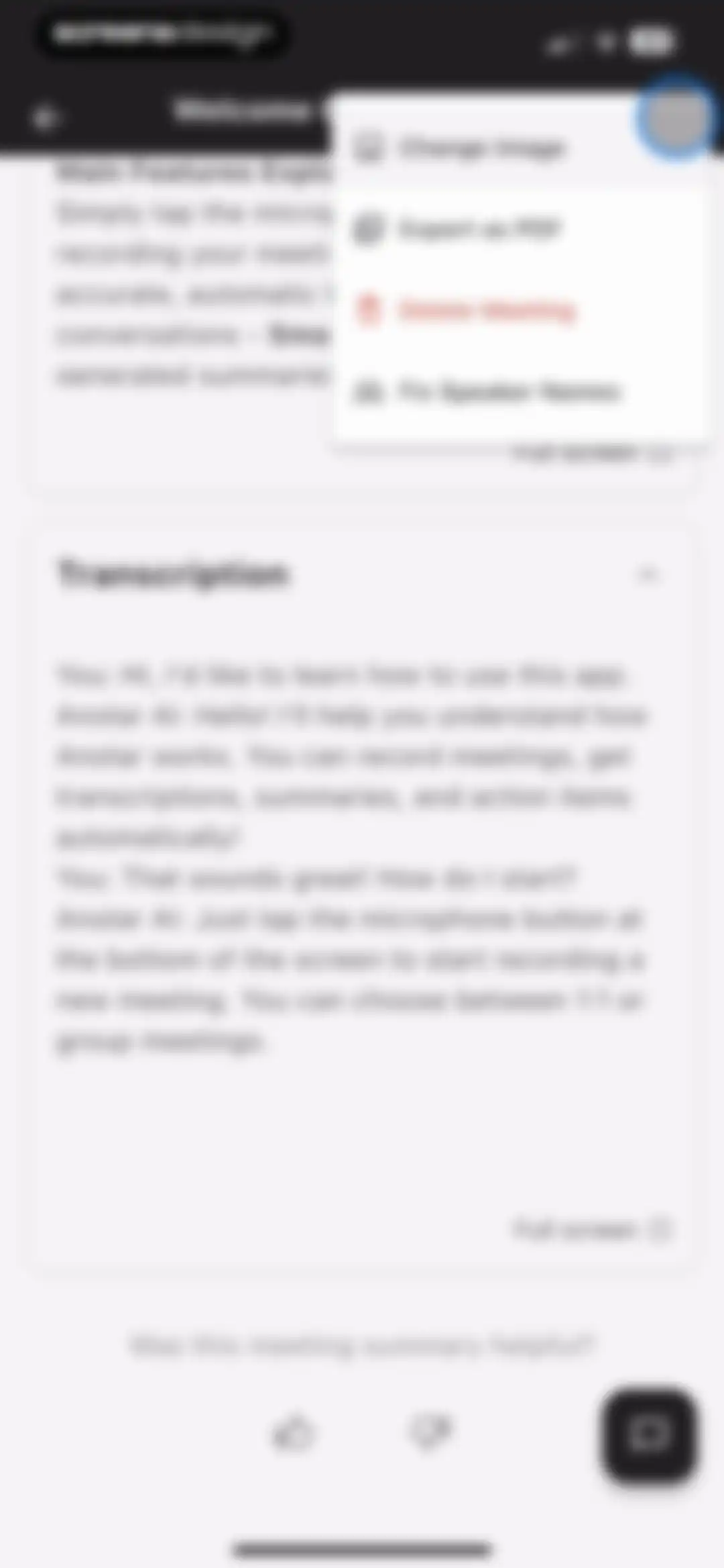 Anotar: Work Meeting Recorder screen 50