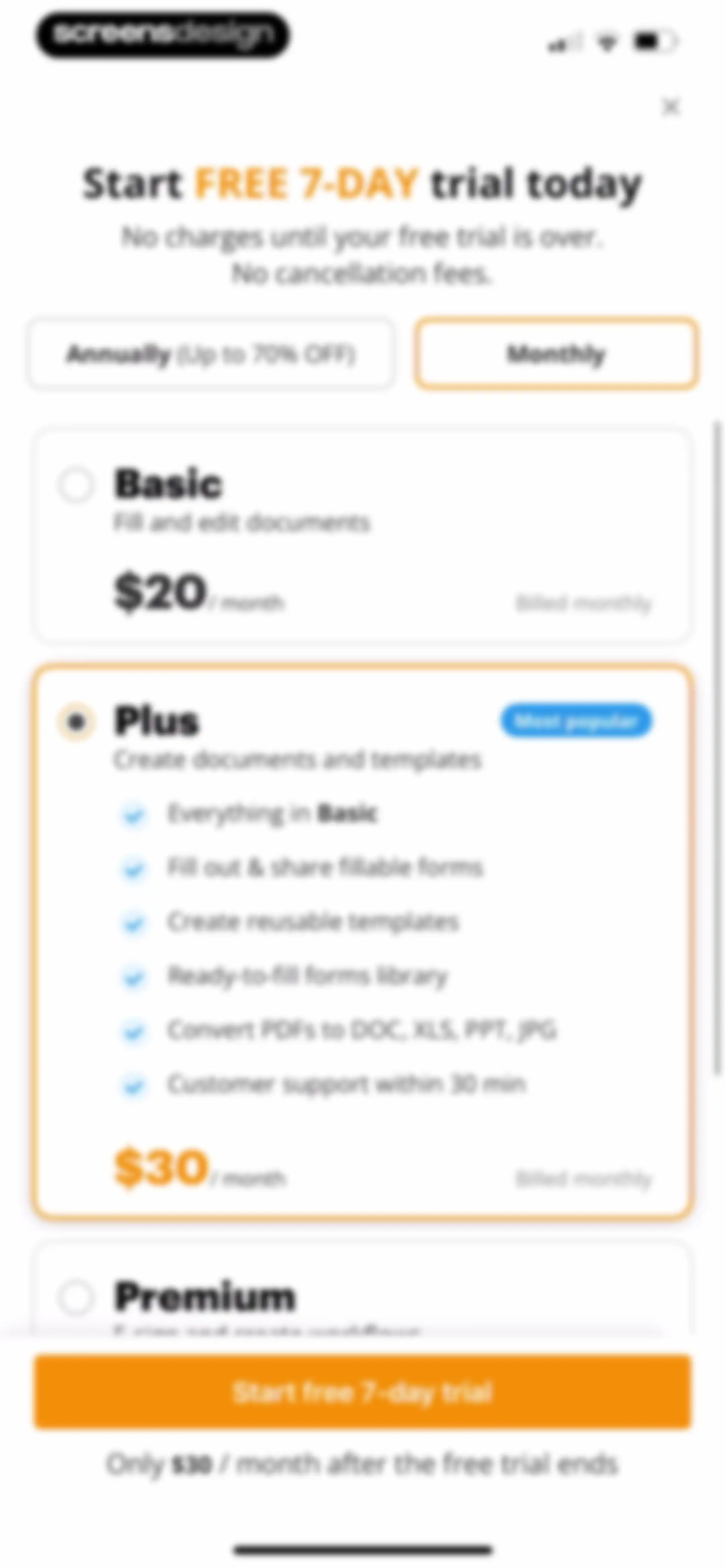 pdfFiller: edit PDF documents screen 15