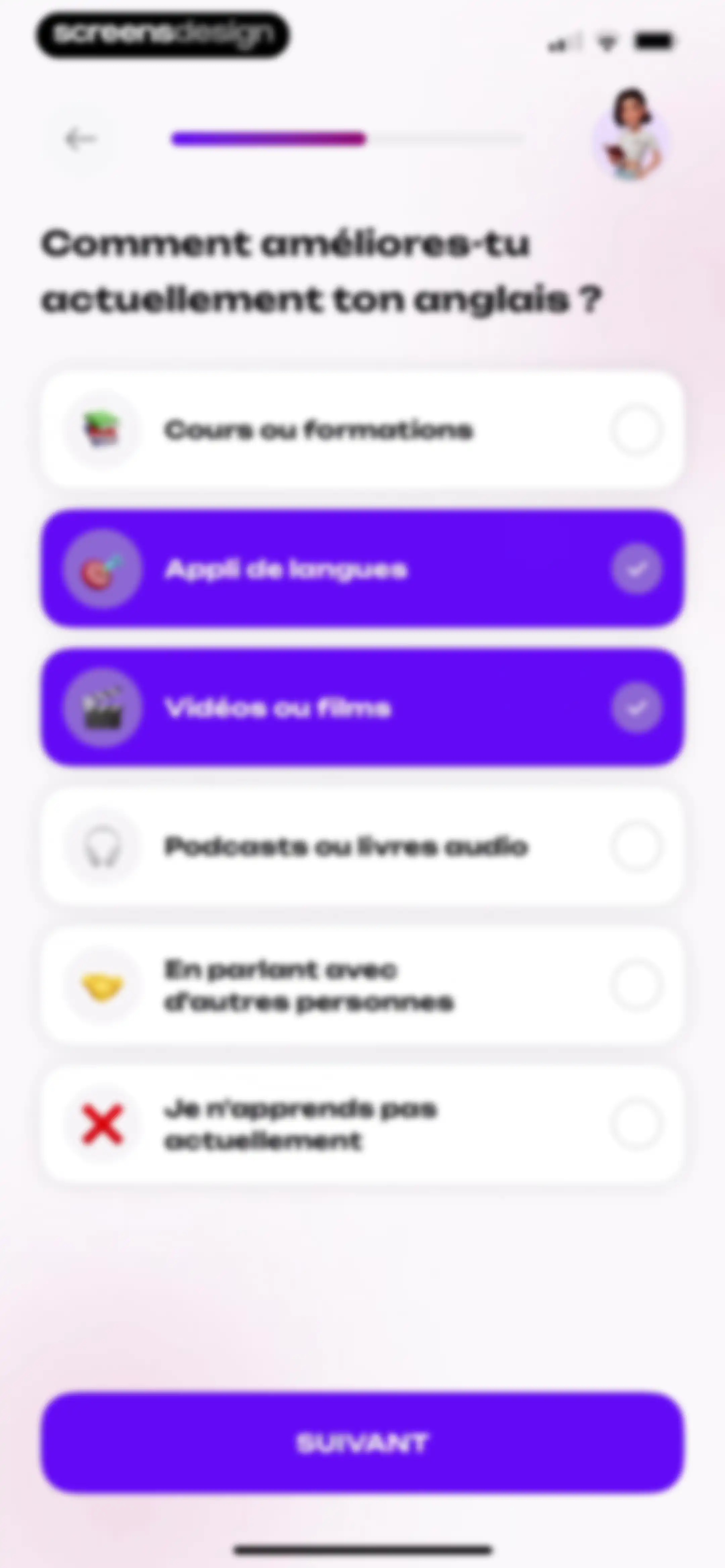 Emma: Learn Languages screen 33