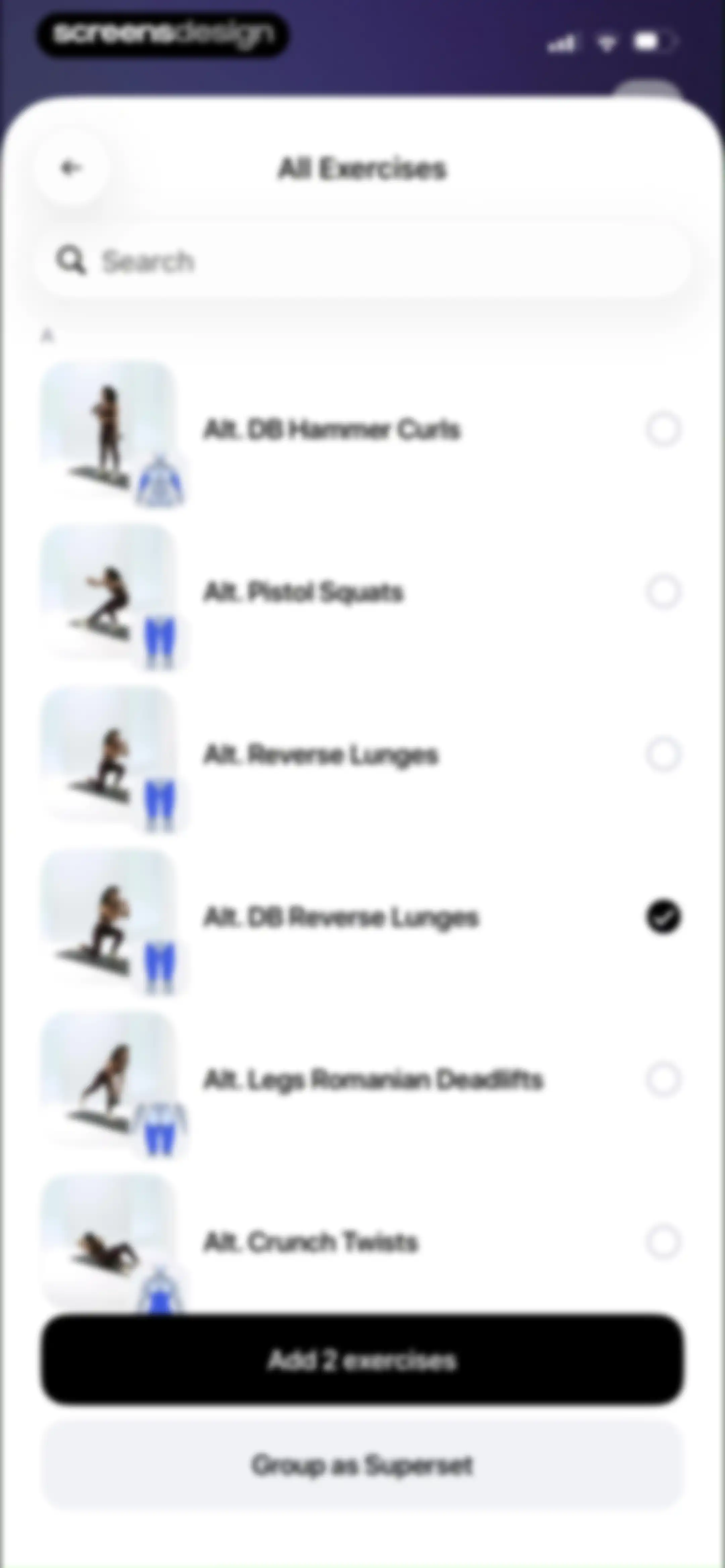 Zing AI: Home & Gym Workouts screen 71