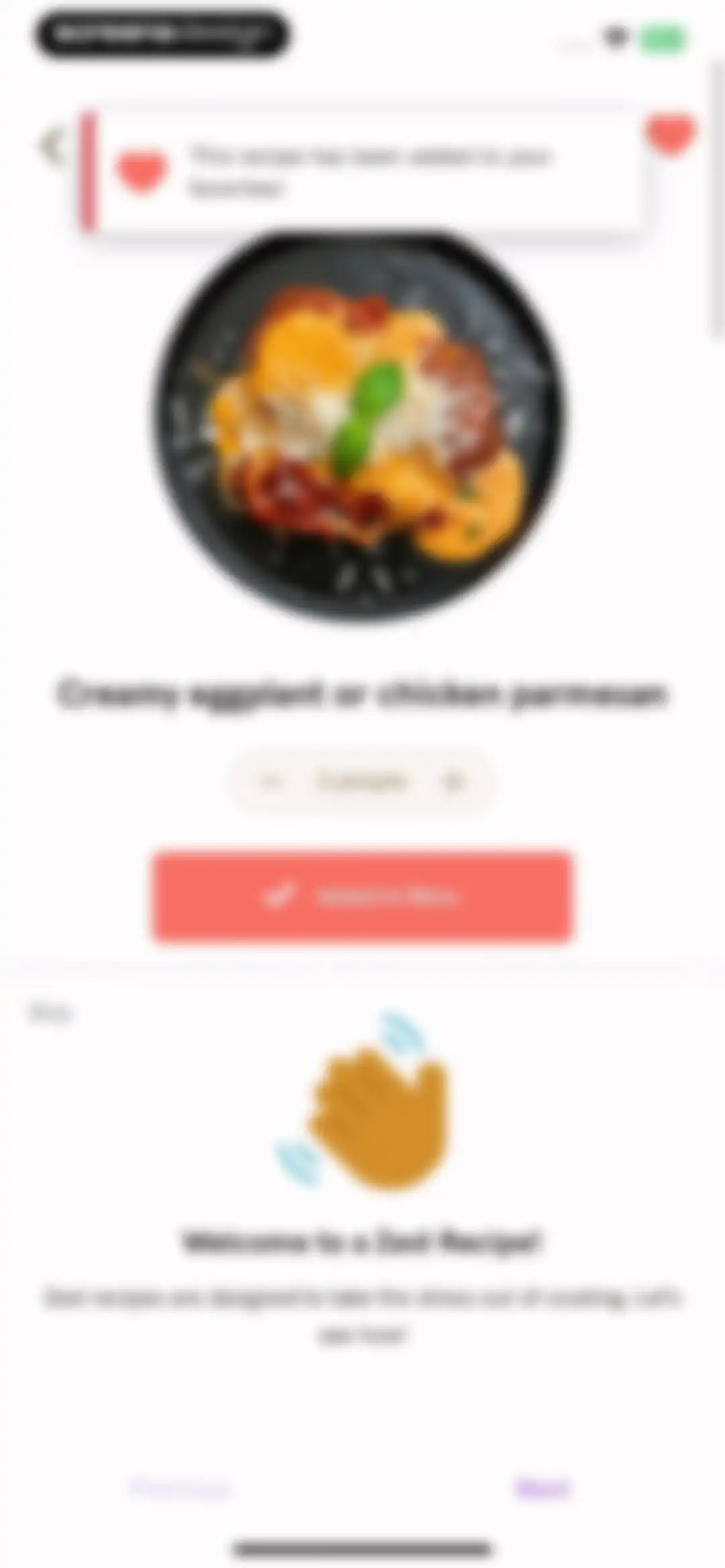 Zest: Meal Planner & Recipes screen 32