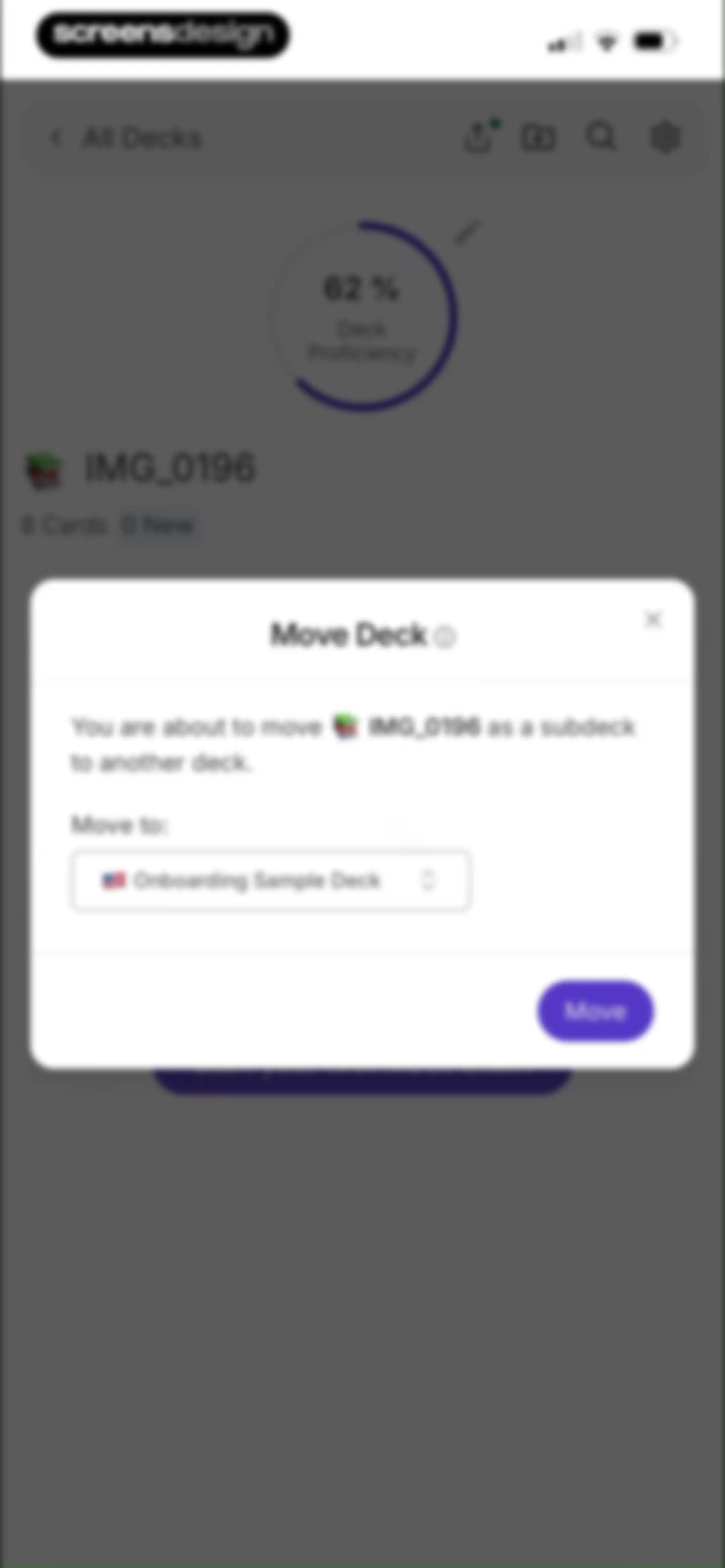 Retain Cards: AI Flashcards screen 122