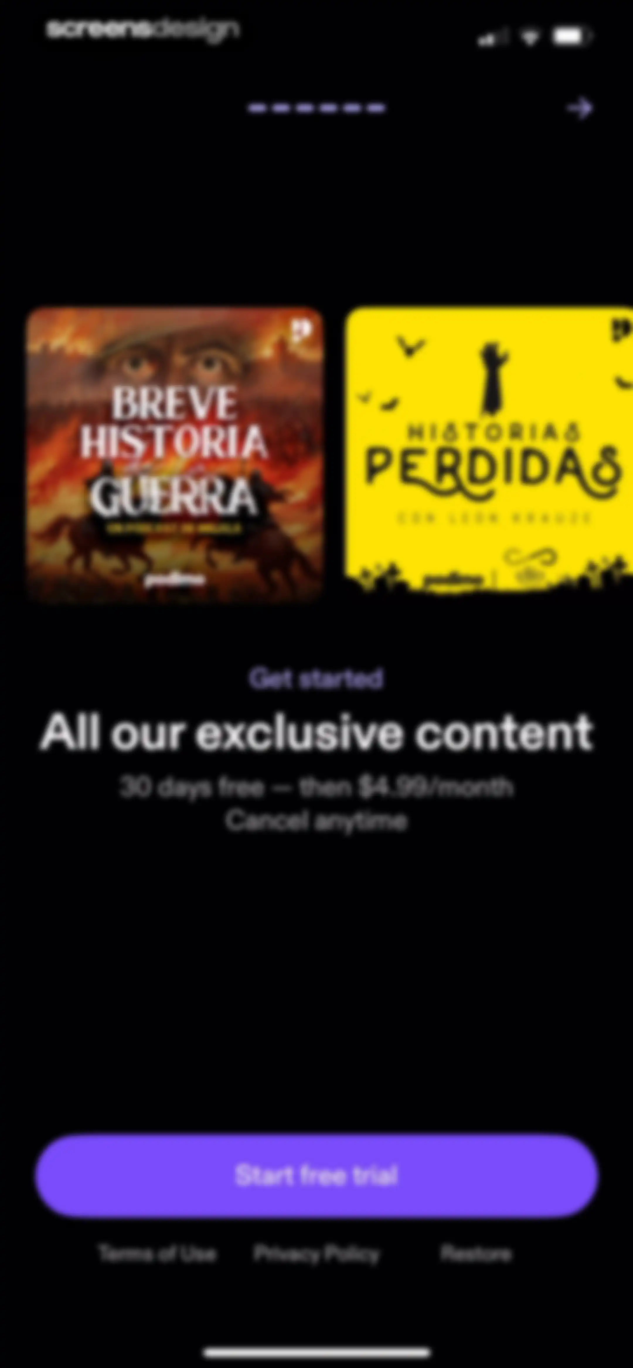 Podimo: Podcasts & audiobooks screen 15