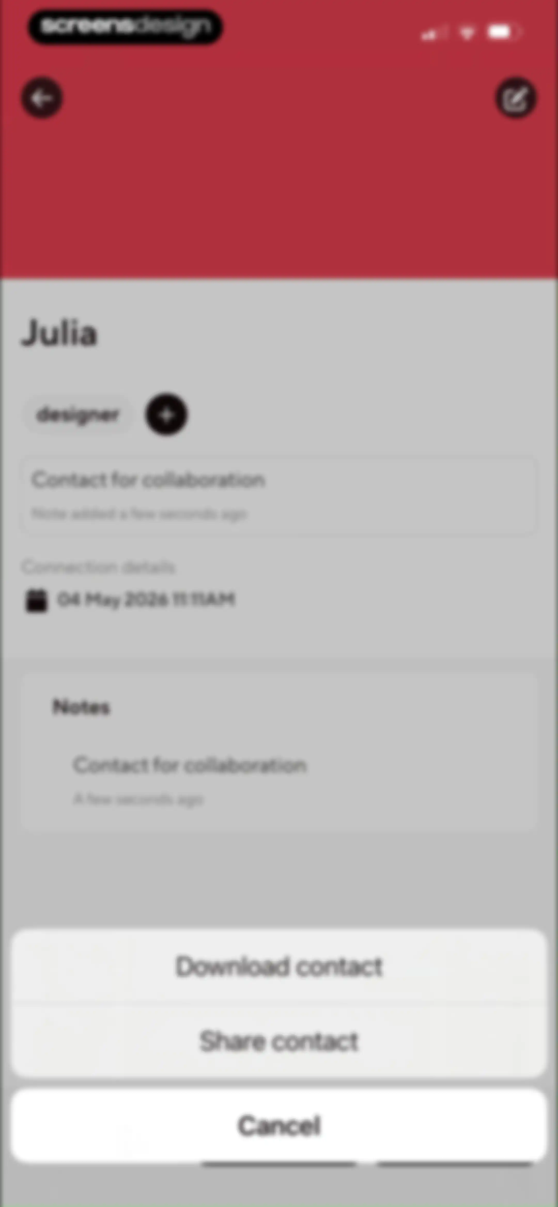 Blinq: Digital Business Card screen 78