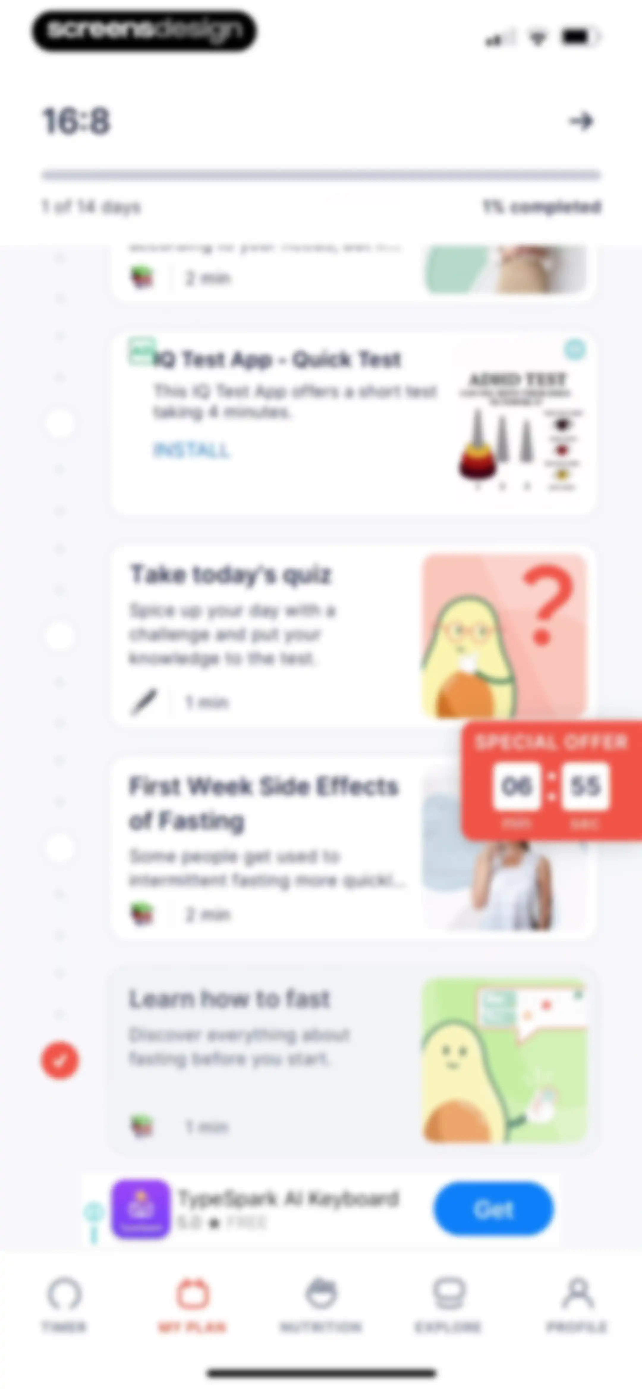 Kompanion: Weight Loss Plan screen 148