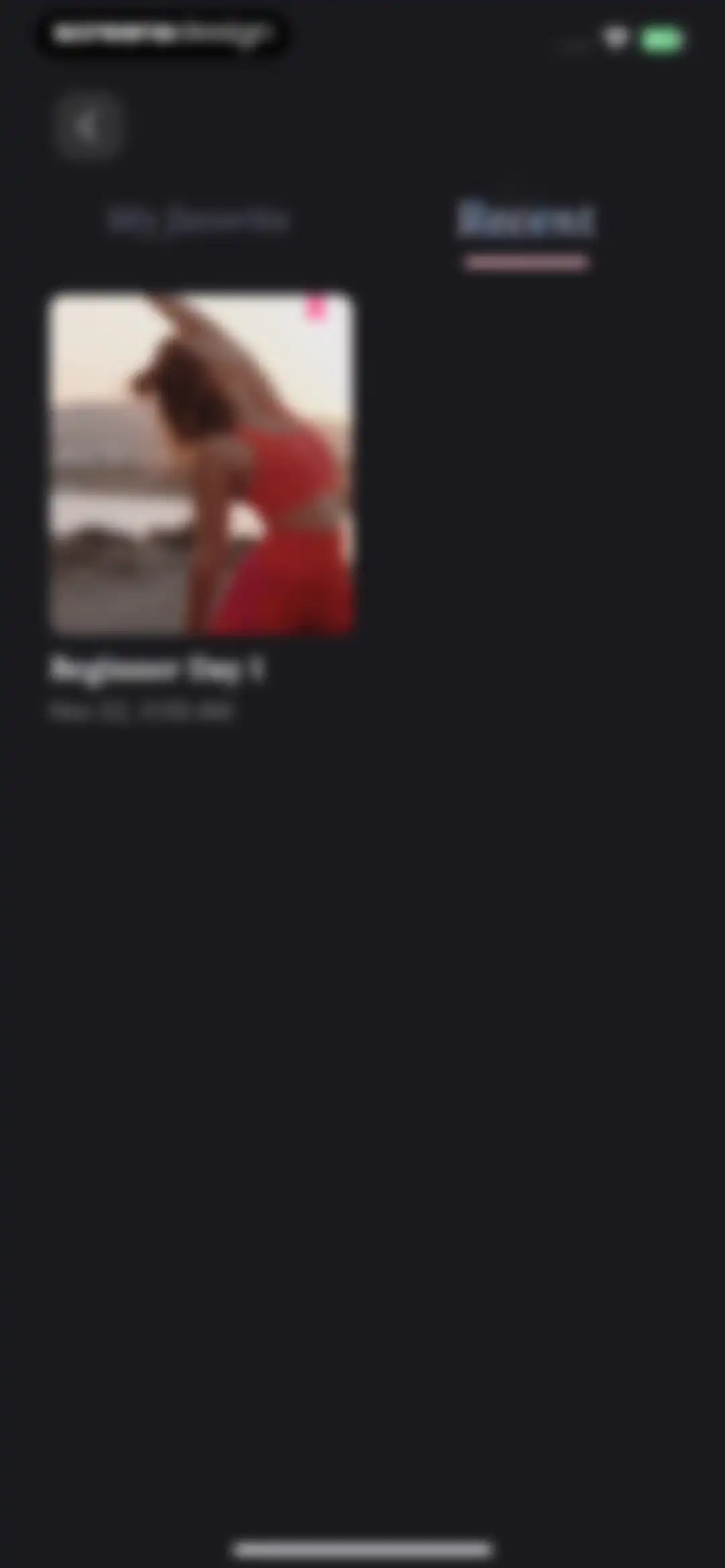 Yoga for Beginners, Pilates+ screen 102