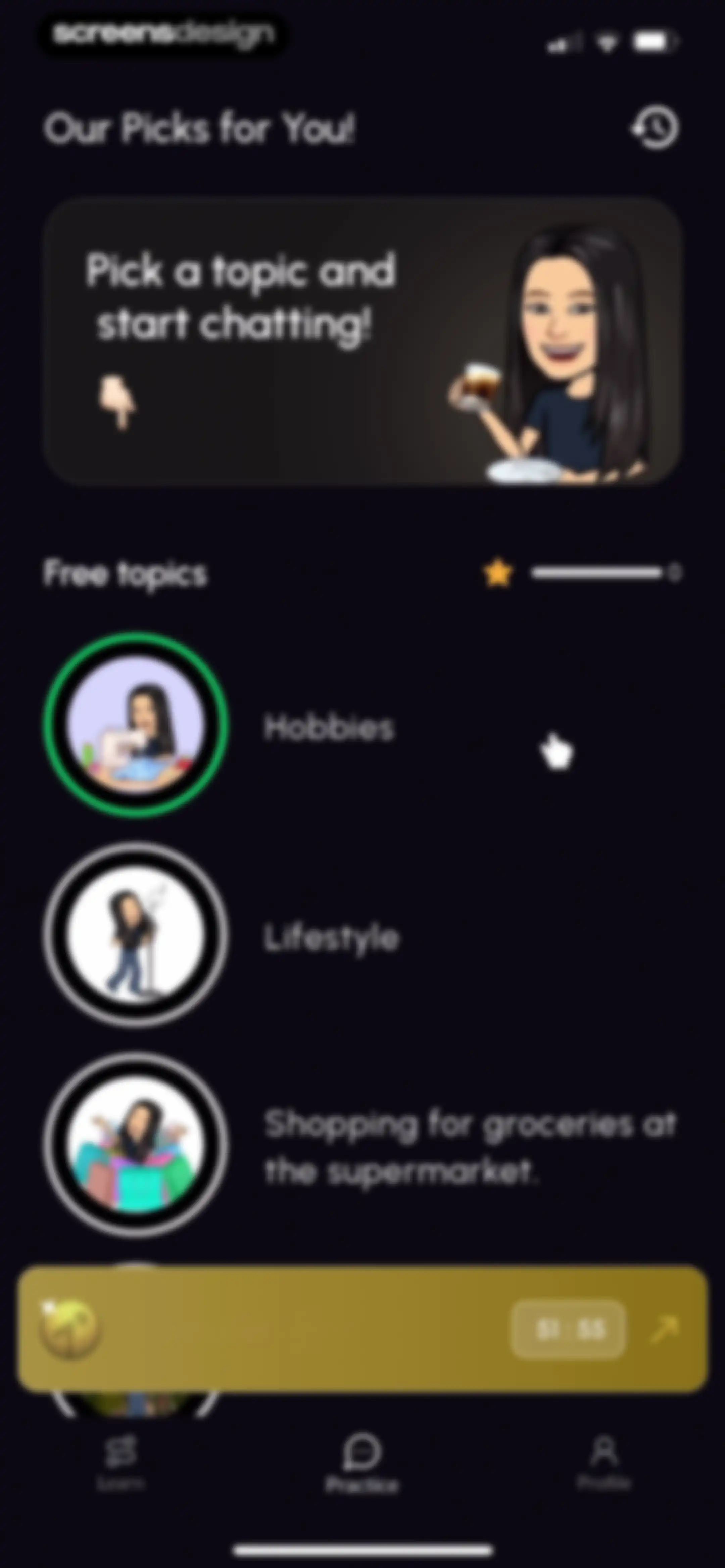 Stimuler- English Speaking App screen 67