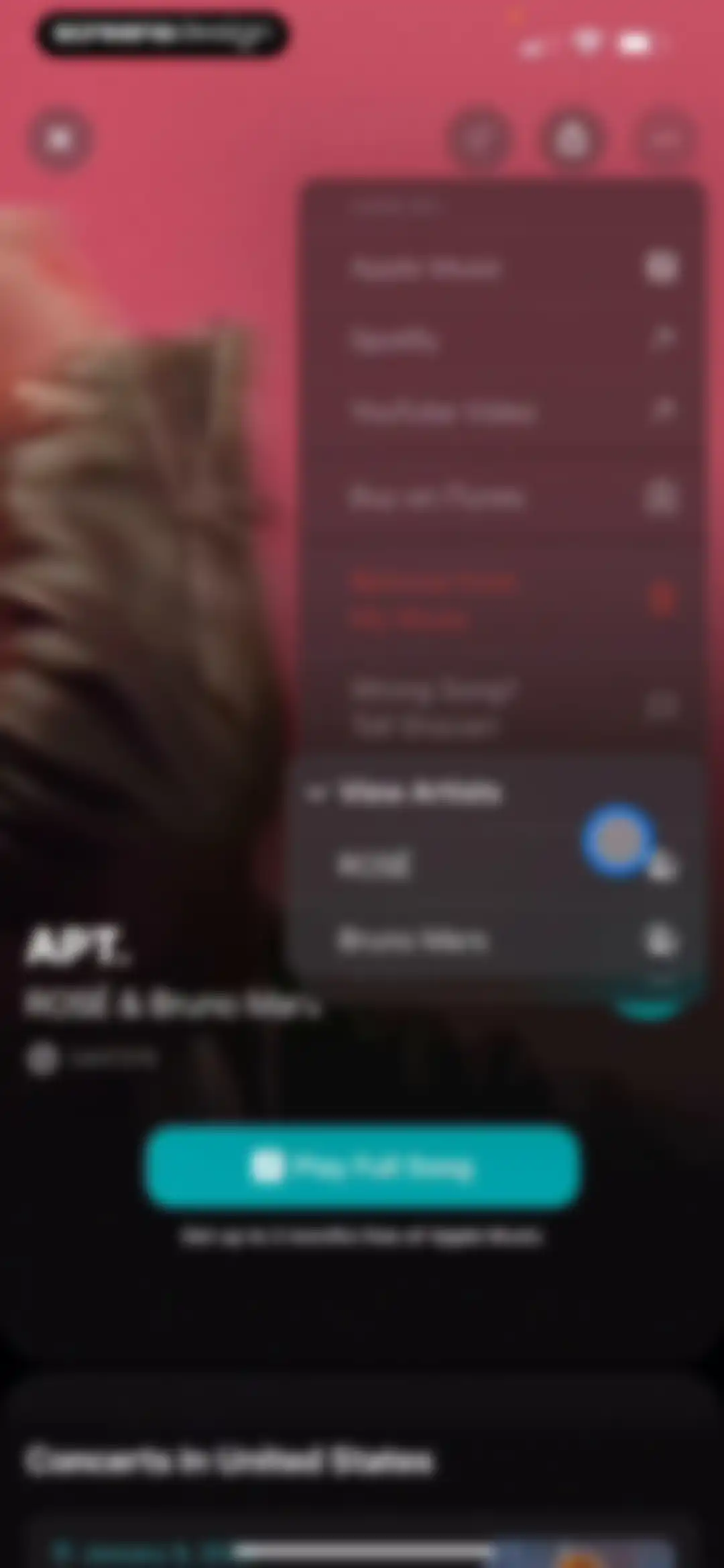 Shazam: Find Music & Concerts screen 13