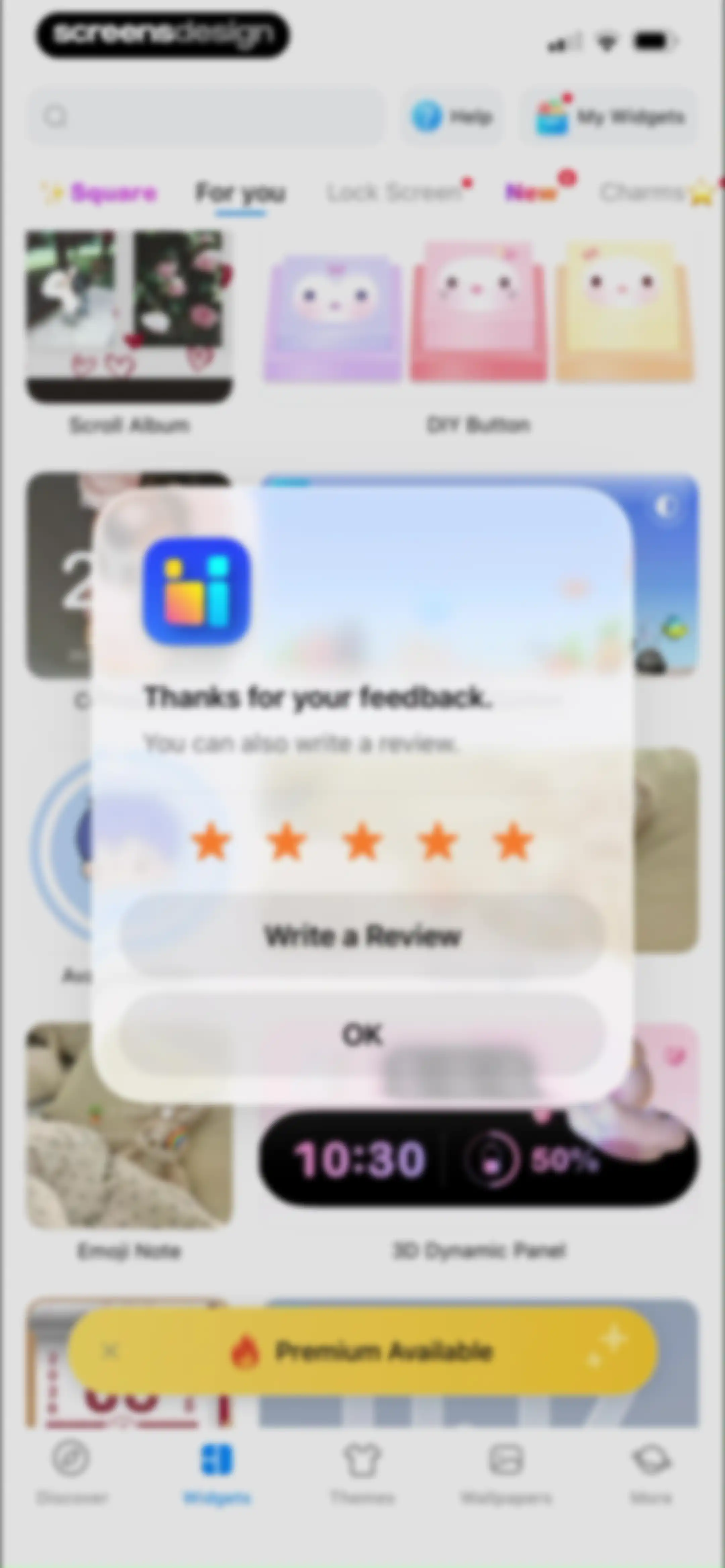 iScreen - Widgets & Wallpaper screen 27