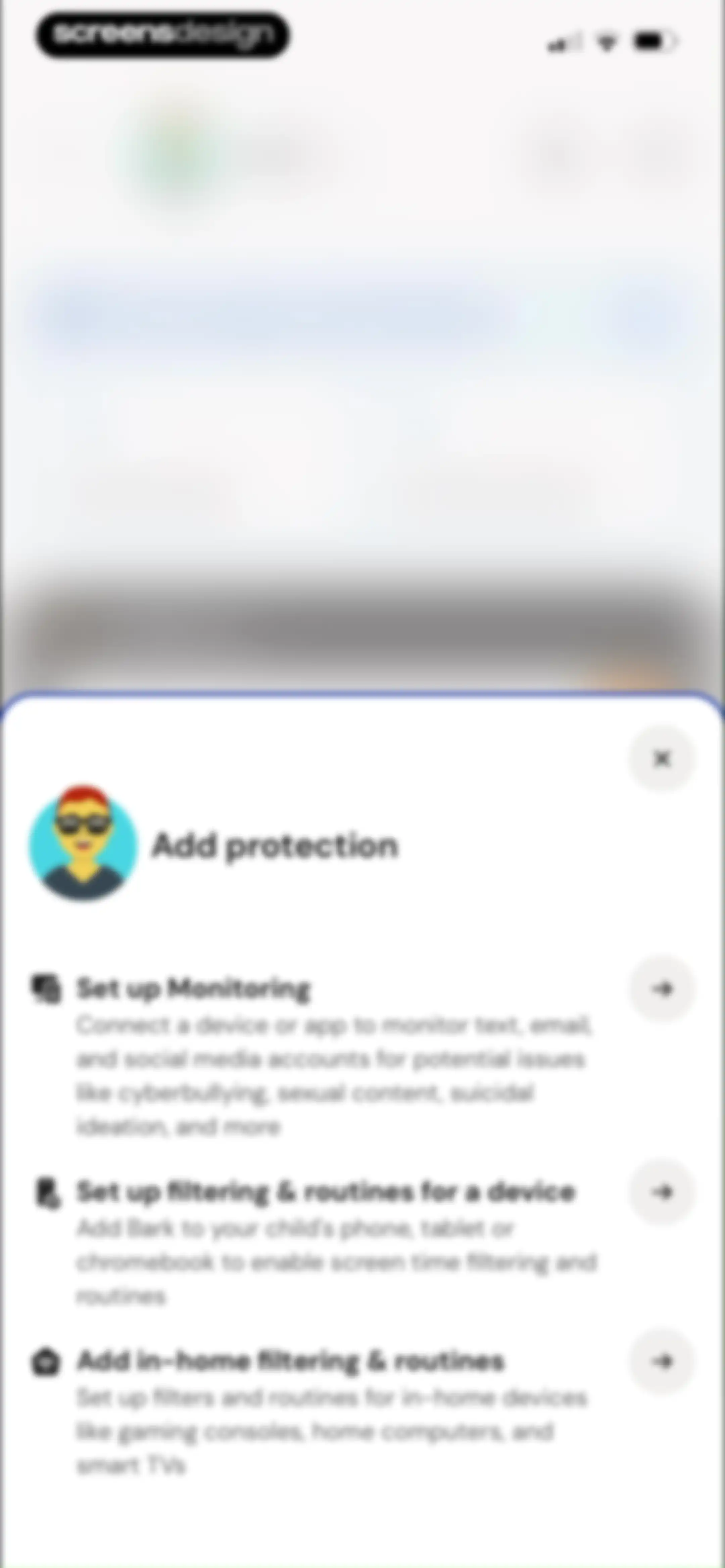 Bark - Parental Controls screen 83
