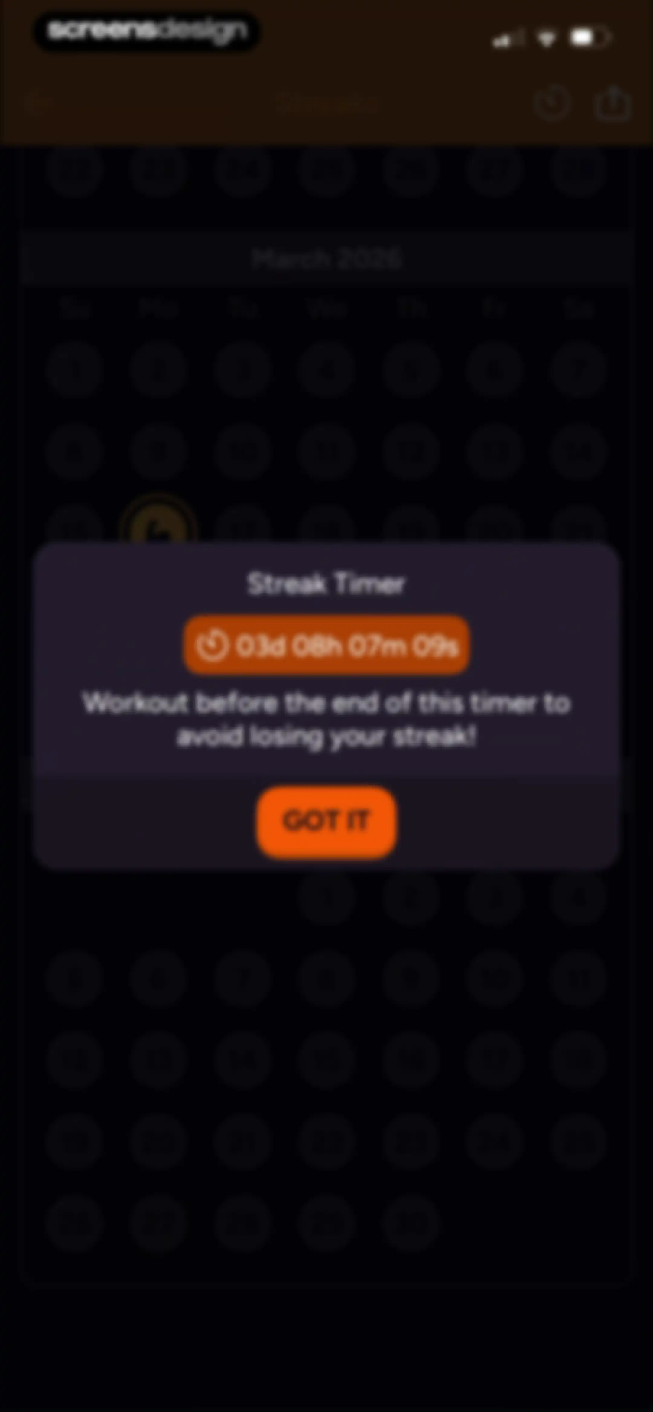 Liftoff - Ranked Gym Workouts screen 207