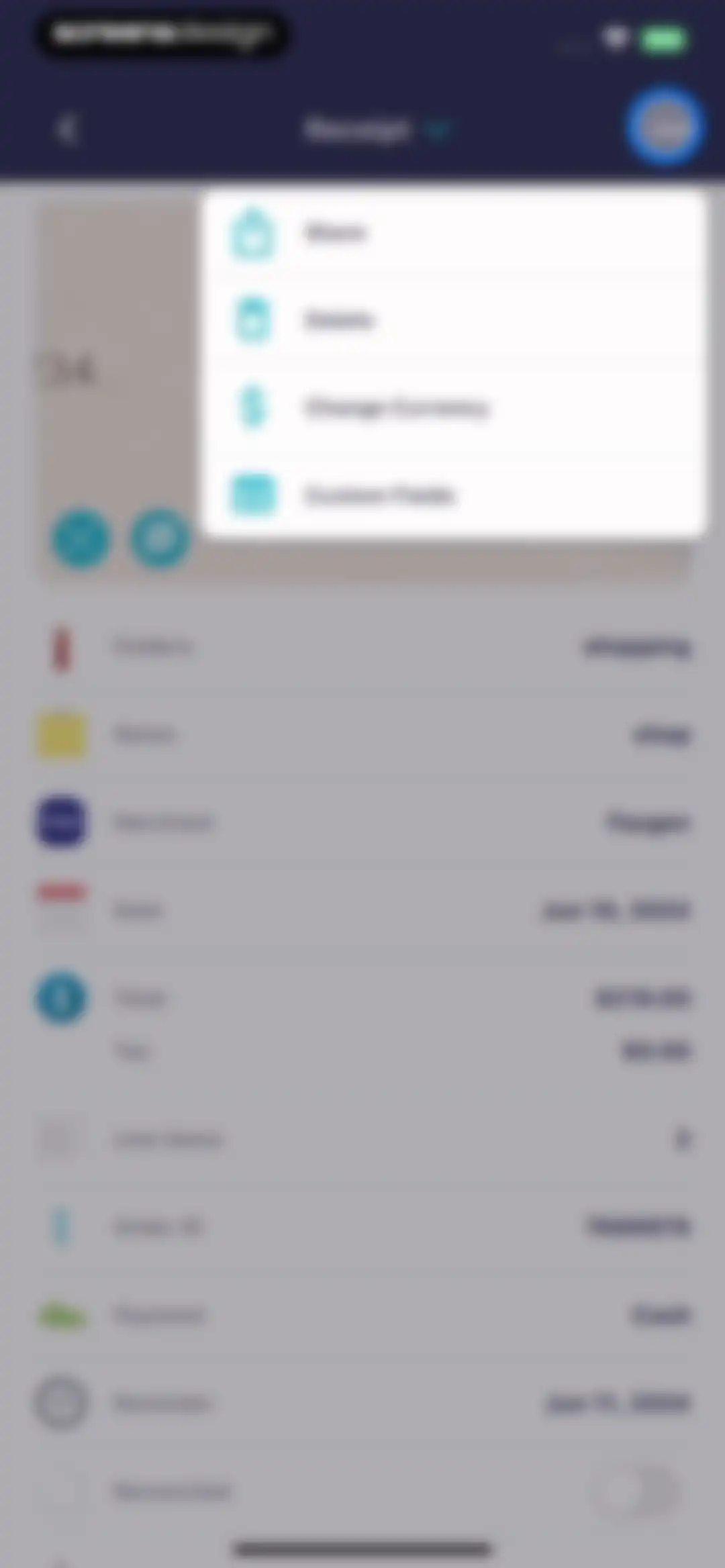 SimplyWise: Receipts, Expenses screen 44