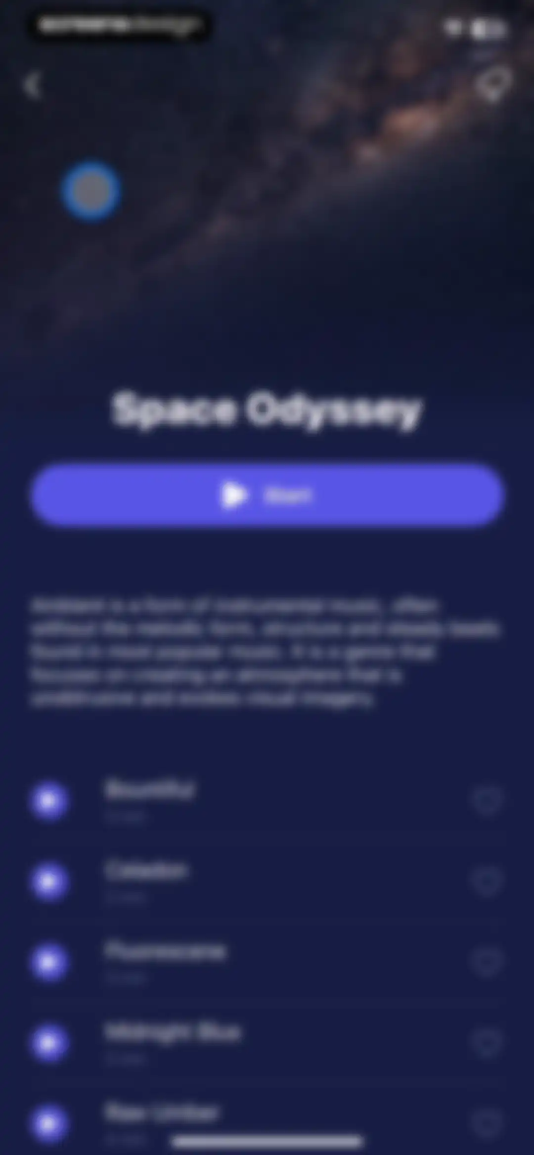 Mo Meditation, Sleep, Recovery screen 87