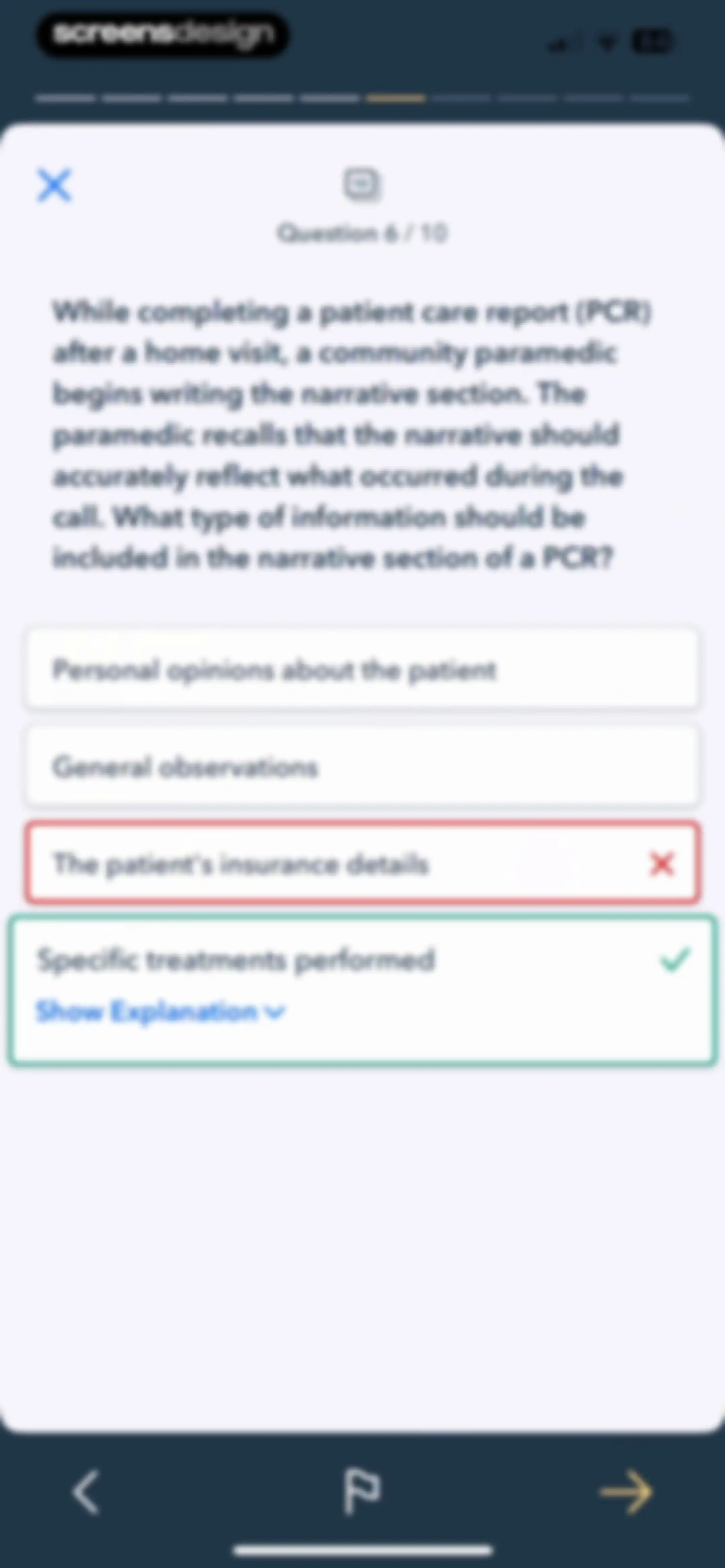 Pocket Prep EMS 2026 screen 30