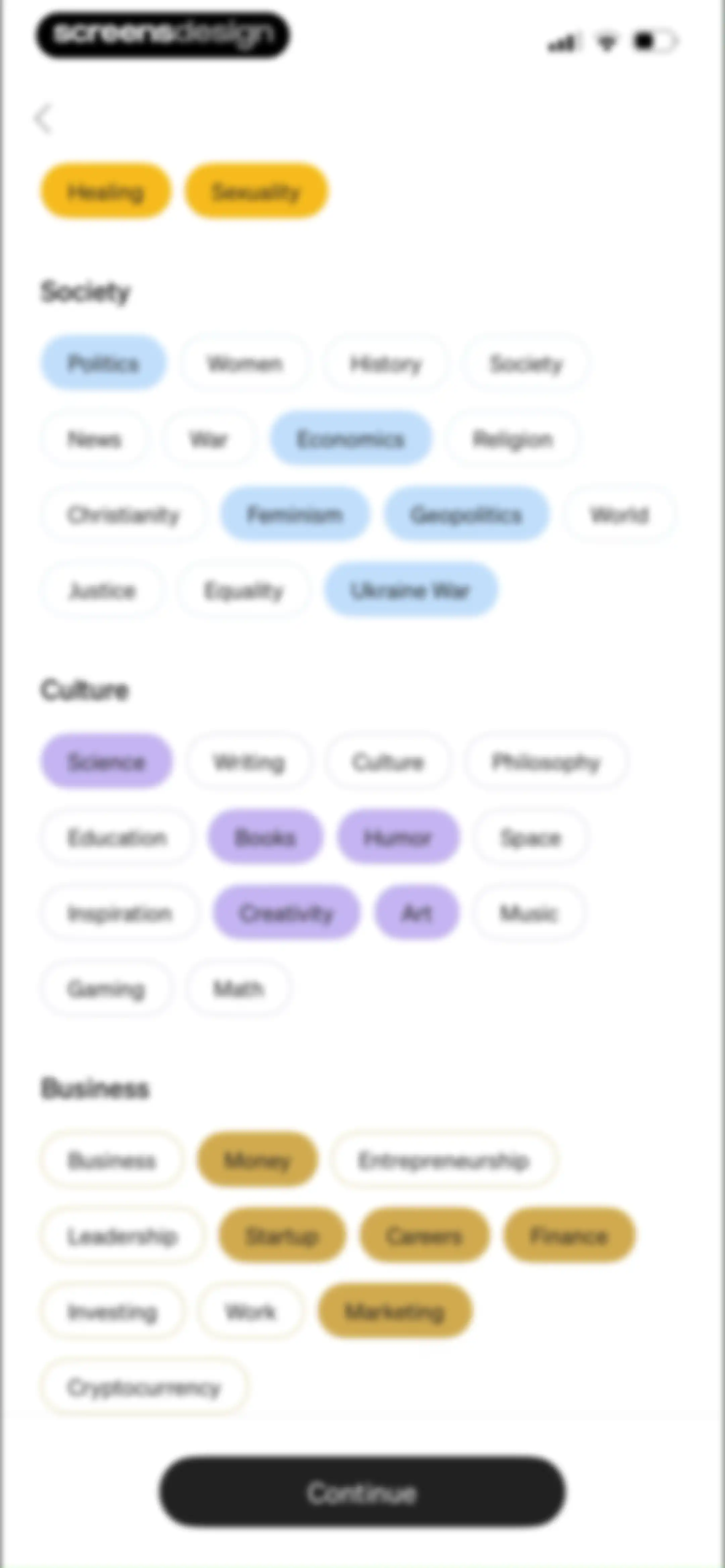 Medium: Read & Write Stories screen 7