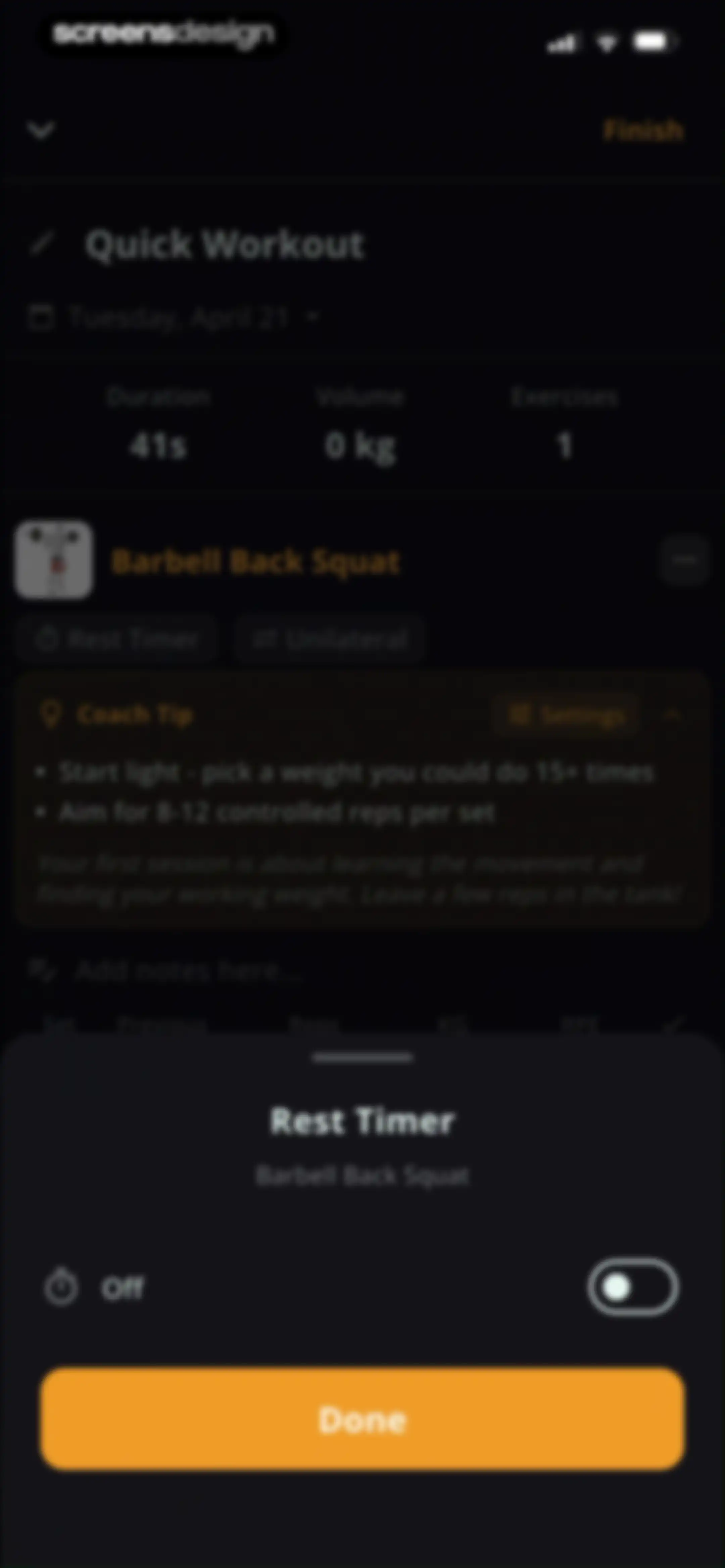 Stronger - Gym Workout Planner screen 38