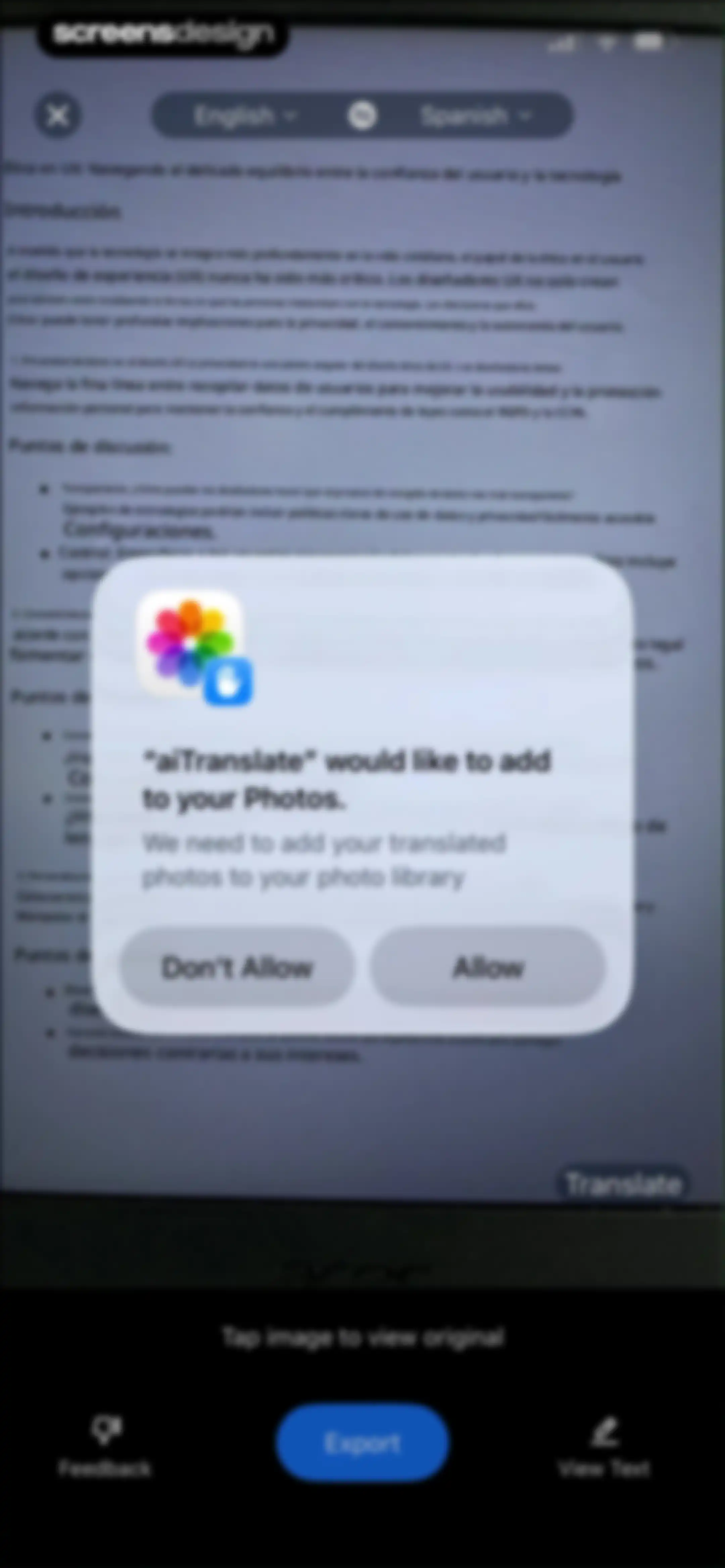 aiTranslate-Voice Translator screen 39