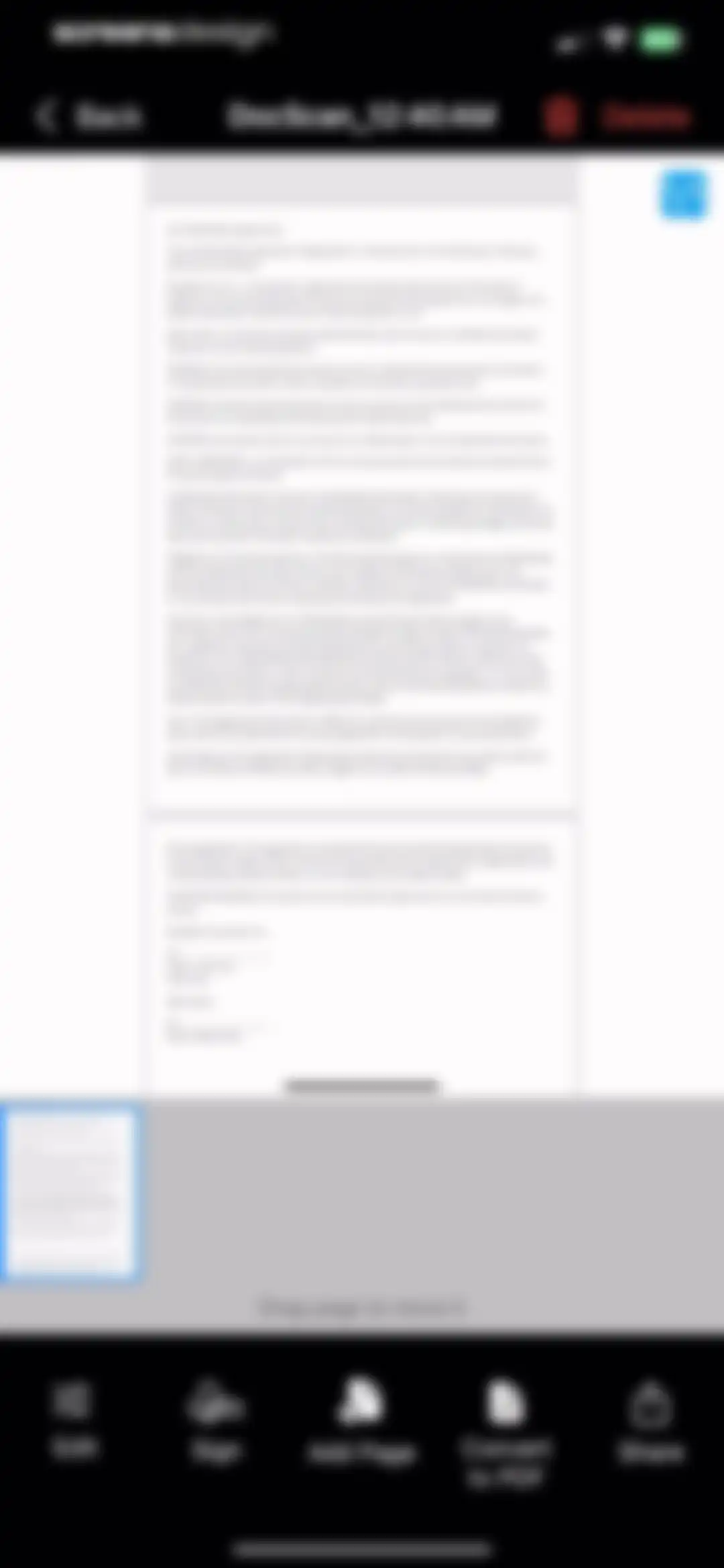 Camera Scanner - PDF screen 7