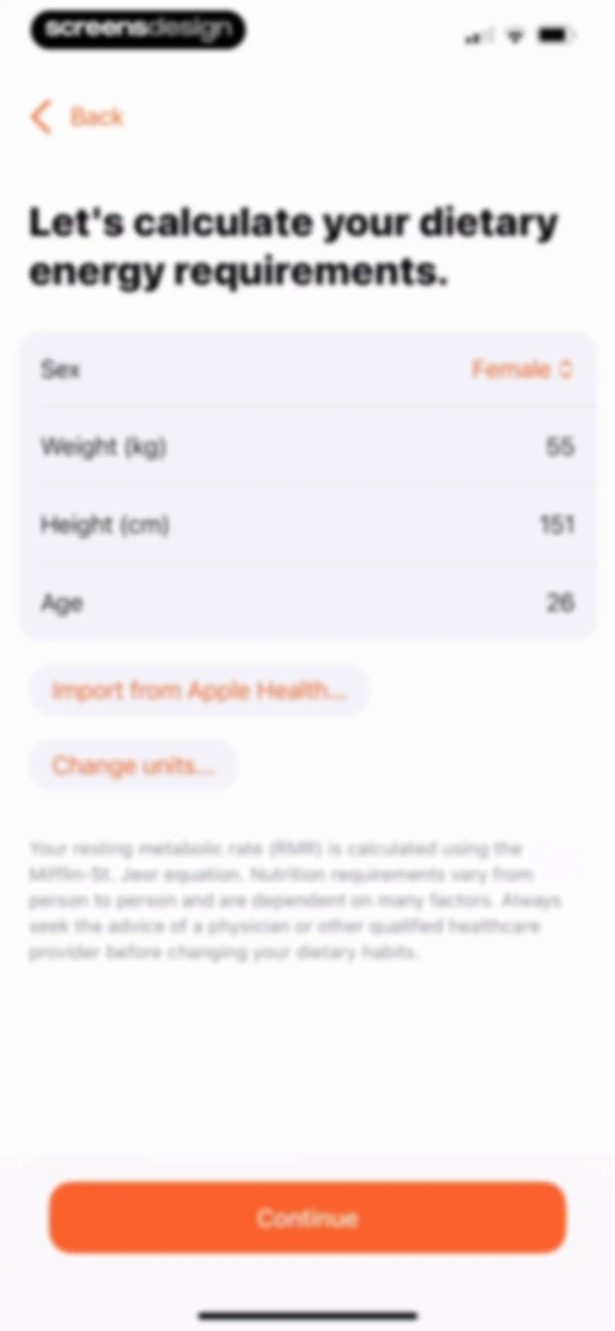 Nutrition Tracker: Foodnoms screen 10