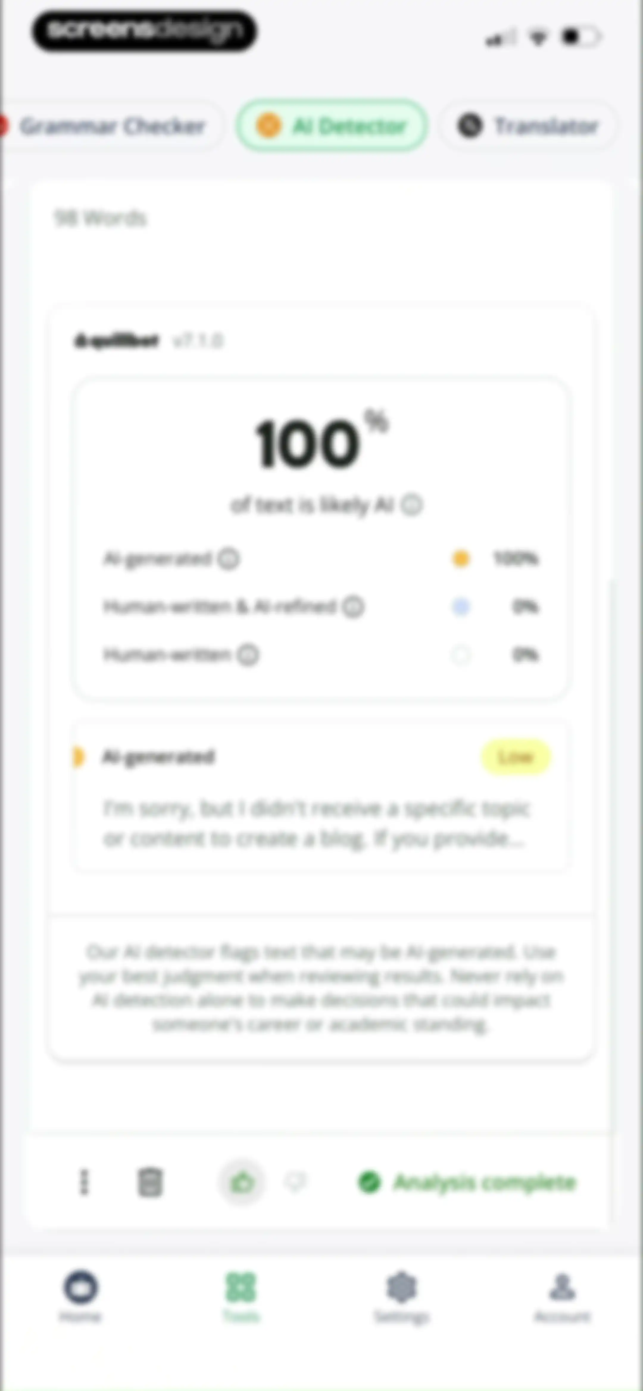 Quillbot-AI Writing & Keyboard screen 87