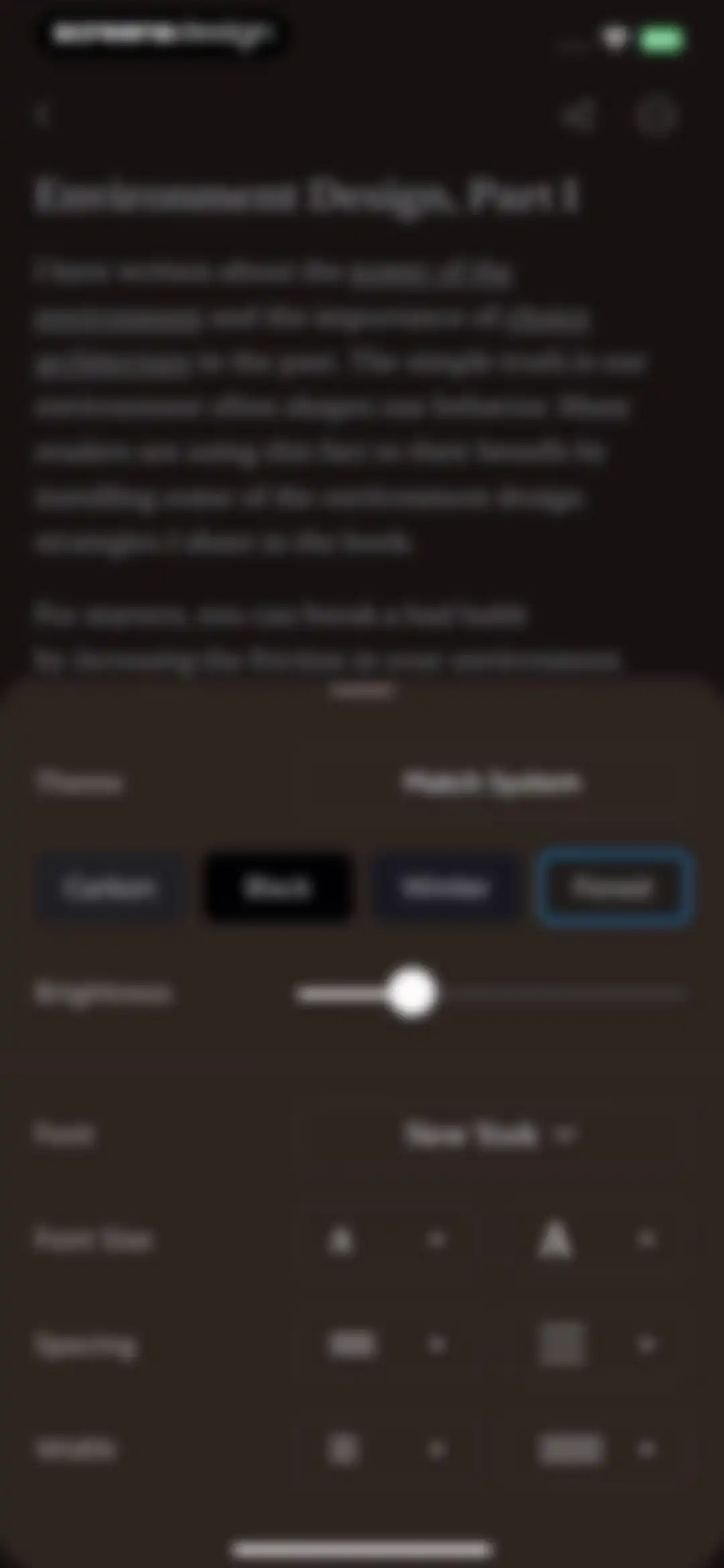 Matter: Reading App screen 45