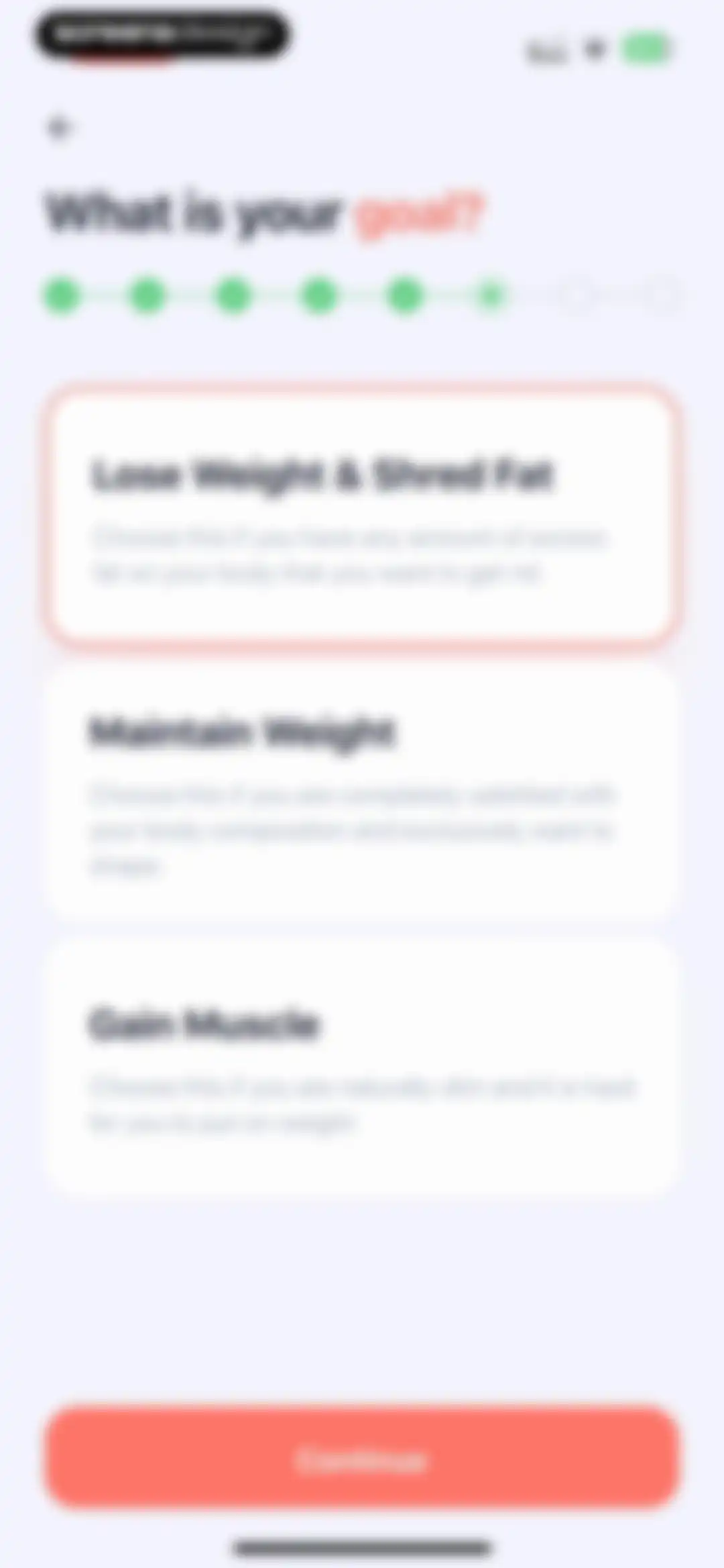 Reset: Holistic Fitness App screen 13