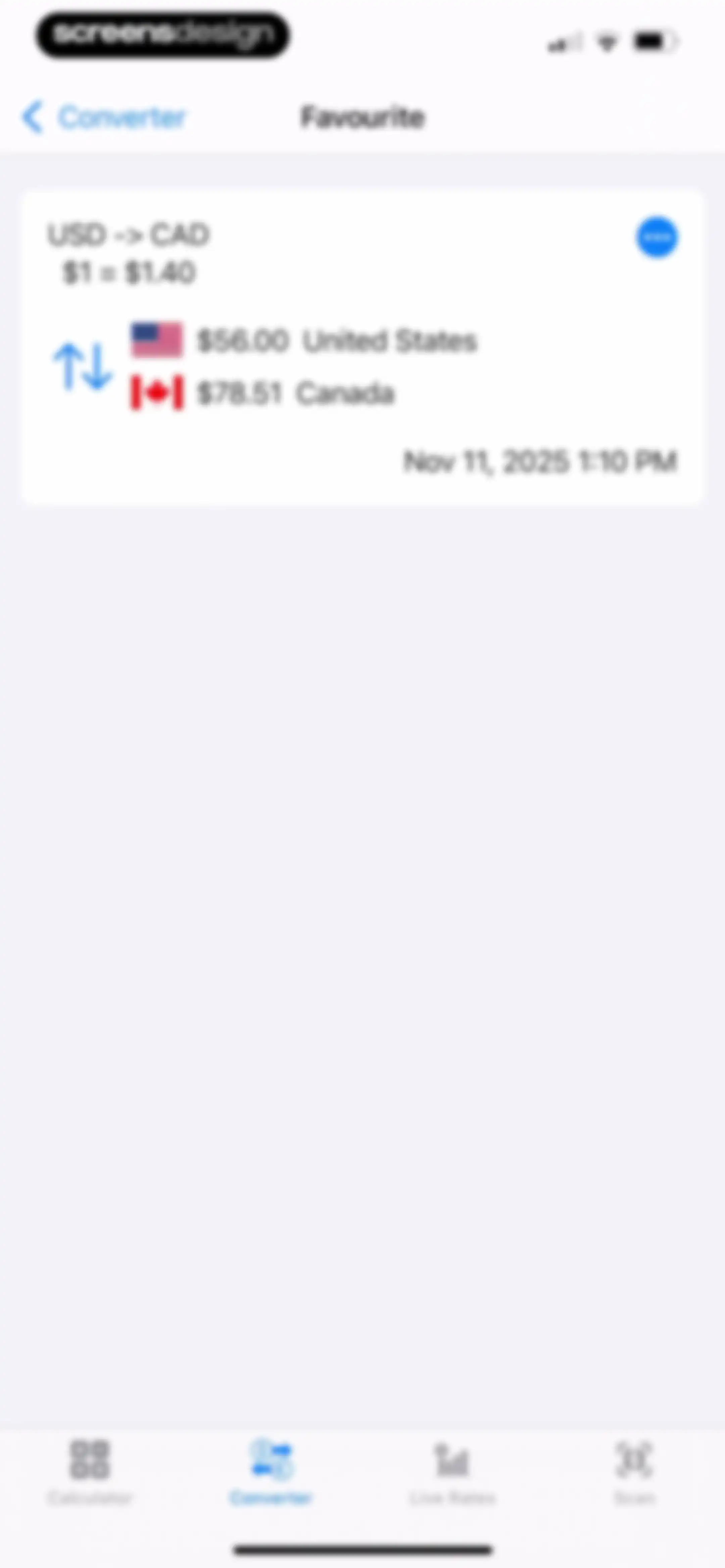 Currency Converter Calculator• screen 27