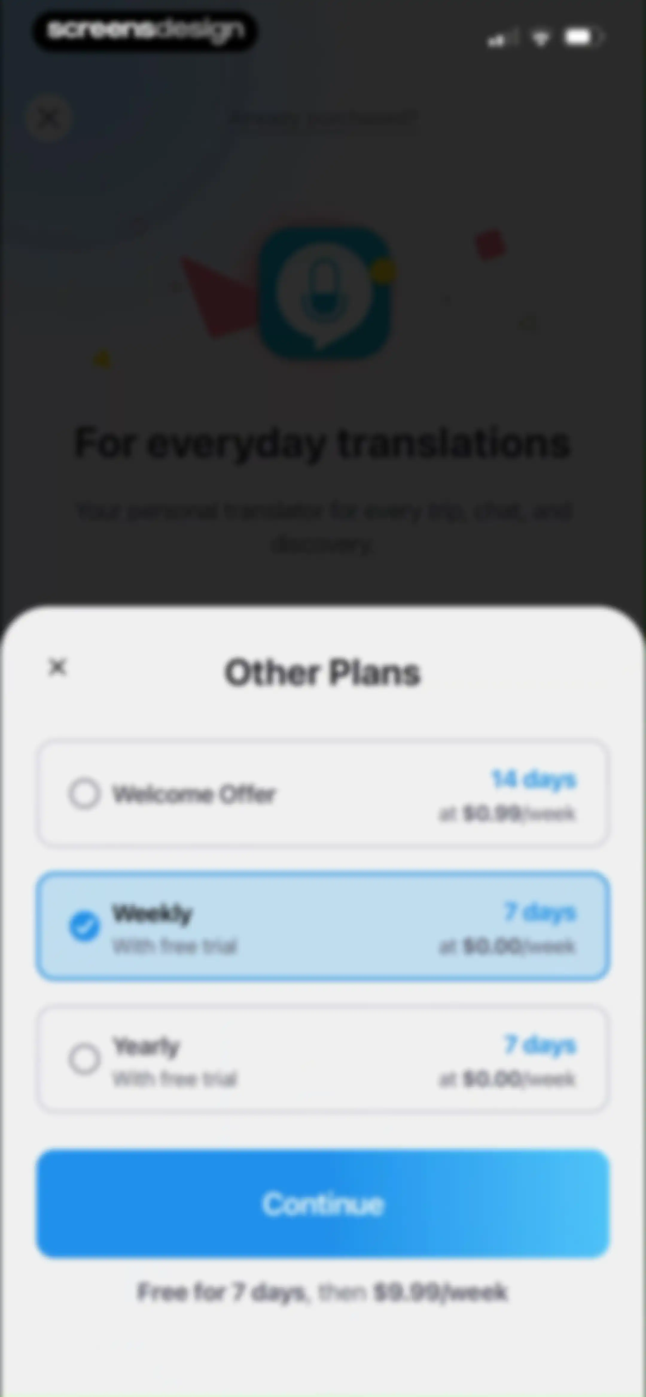 Speak & Translate - Translator screen 13