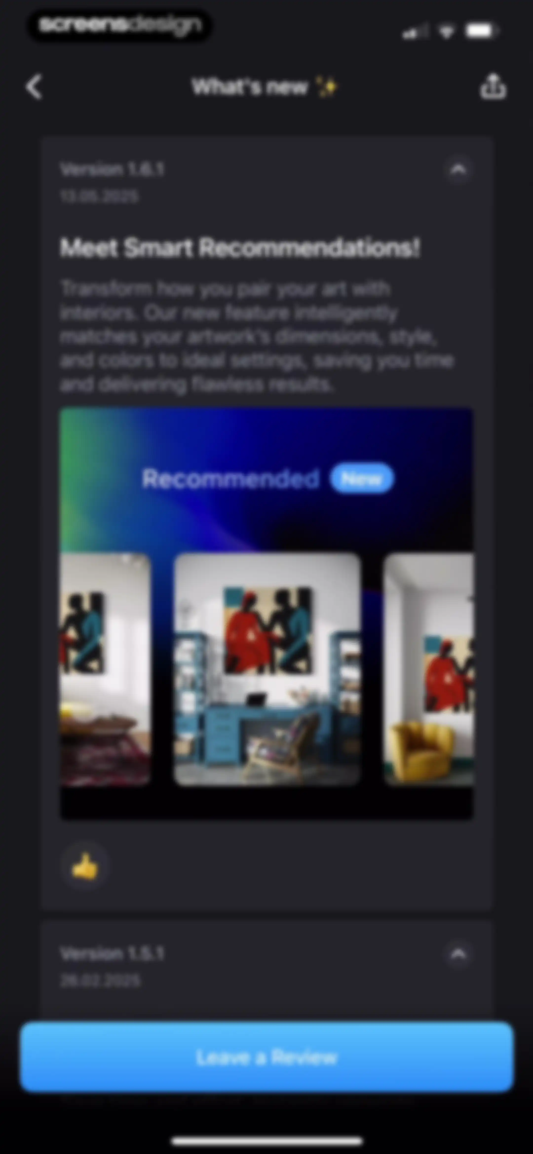 Smartist: Art Preview on Wall screen 83