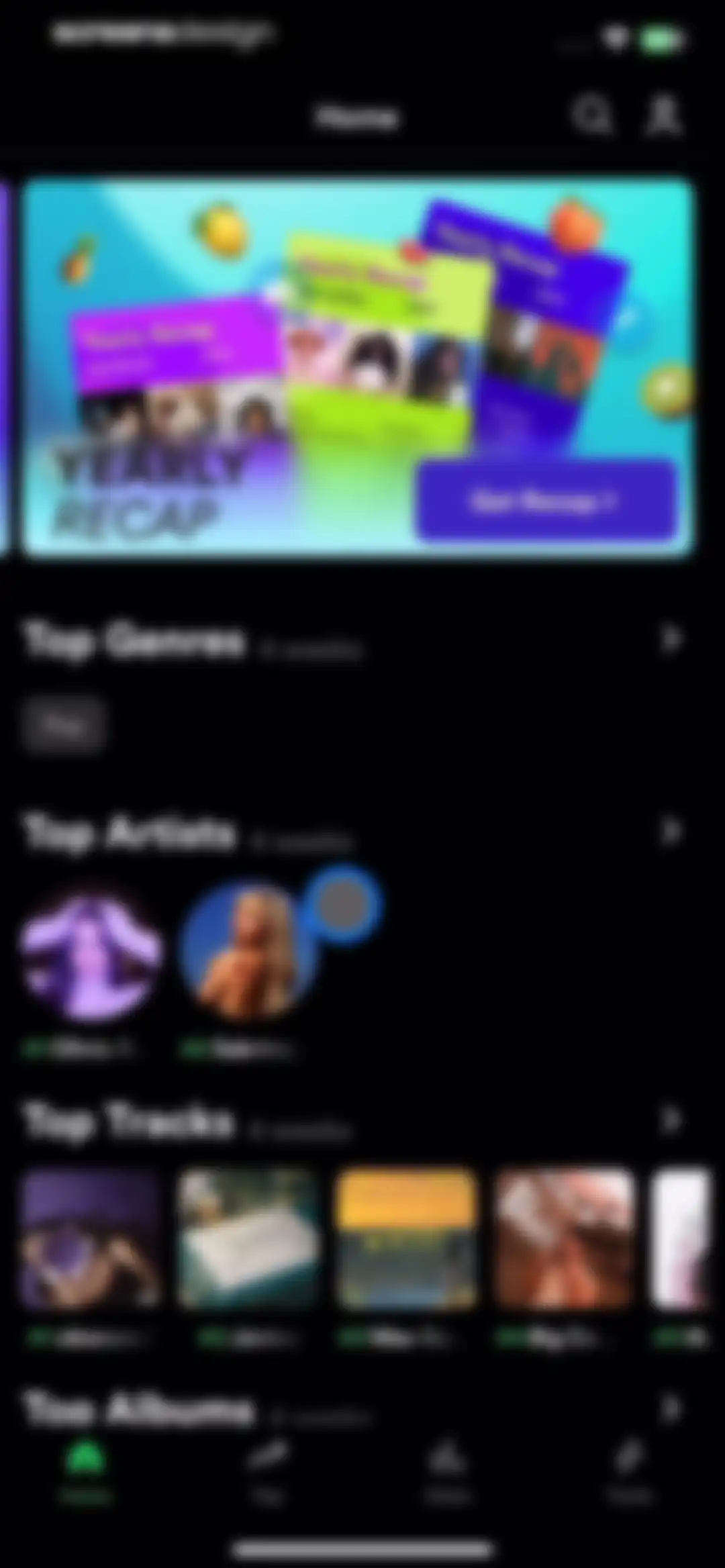 must.fm for Spotify Stats screen 78