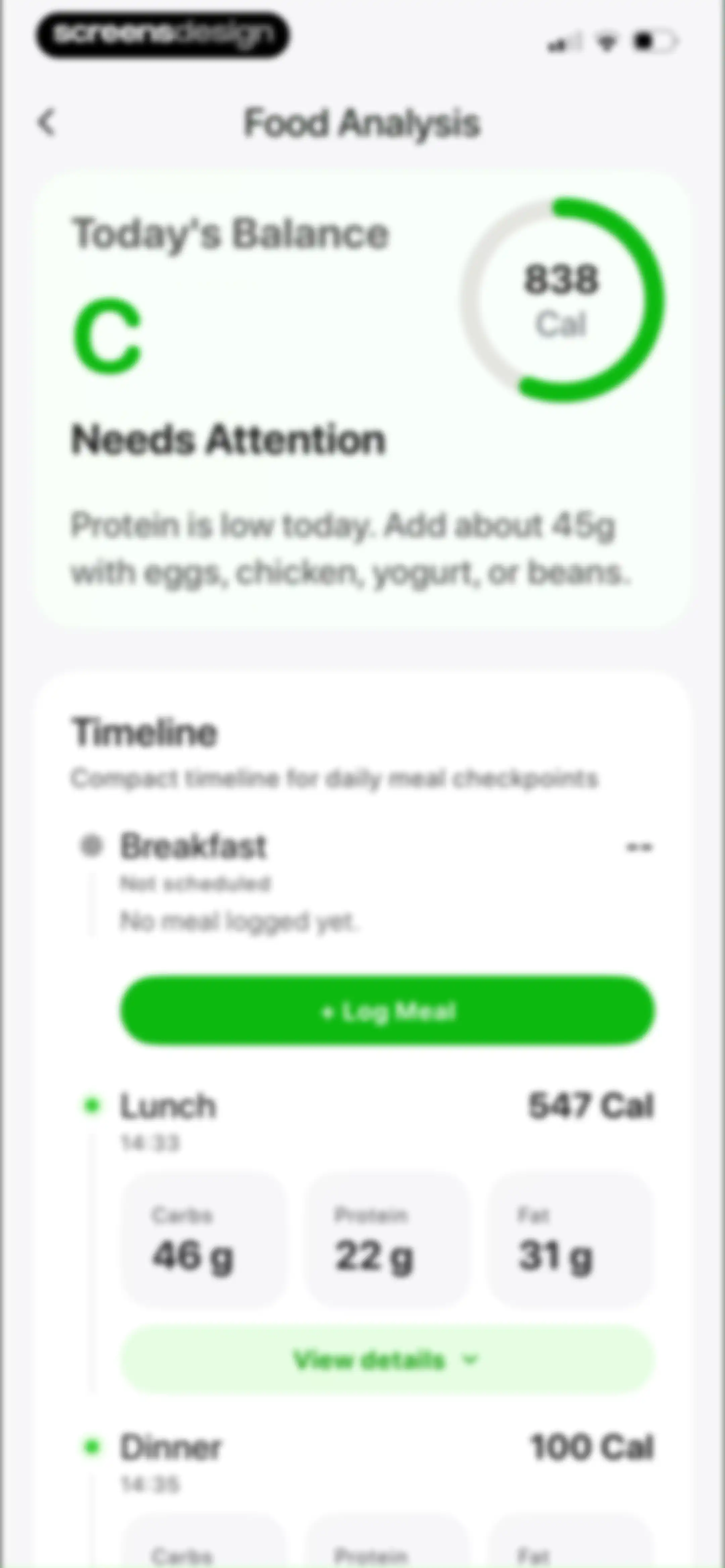 Calo: AI Food Calorie Counter screen 118