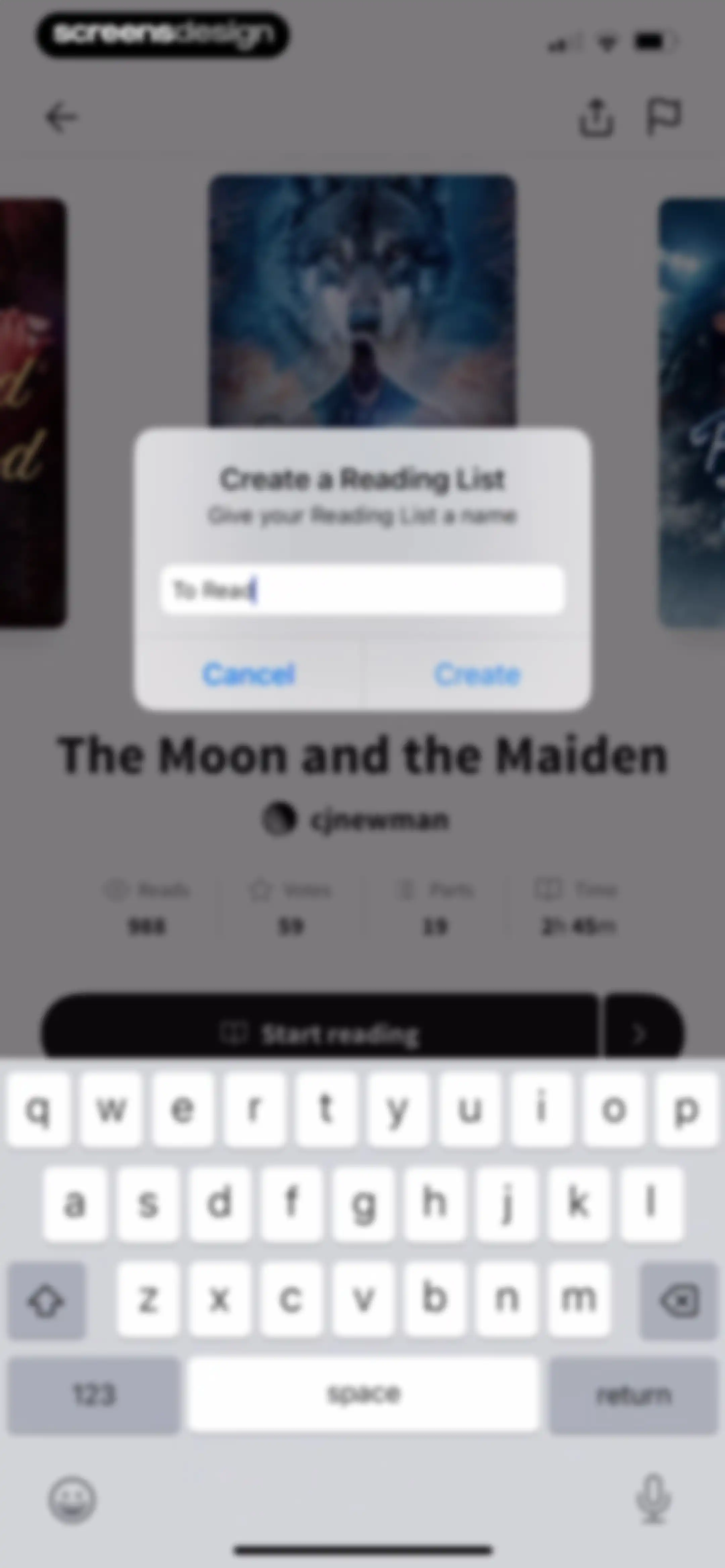 Wattpad - Read & Write Stories screen 74