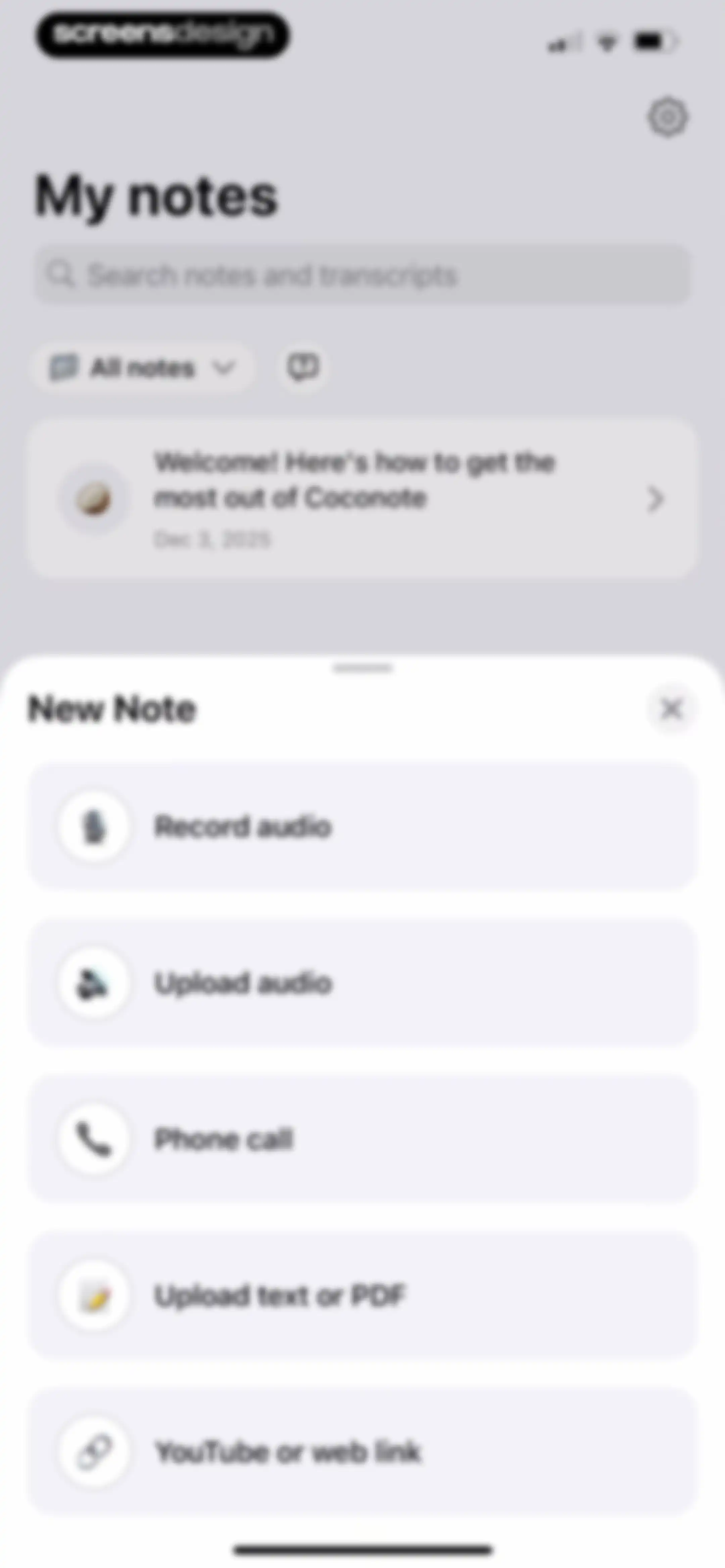 Coconote - AI Note Taker screen 34