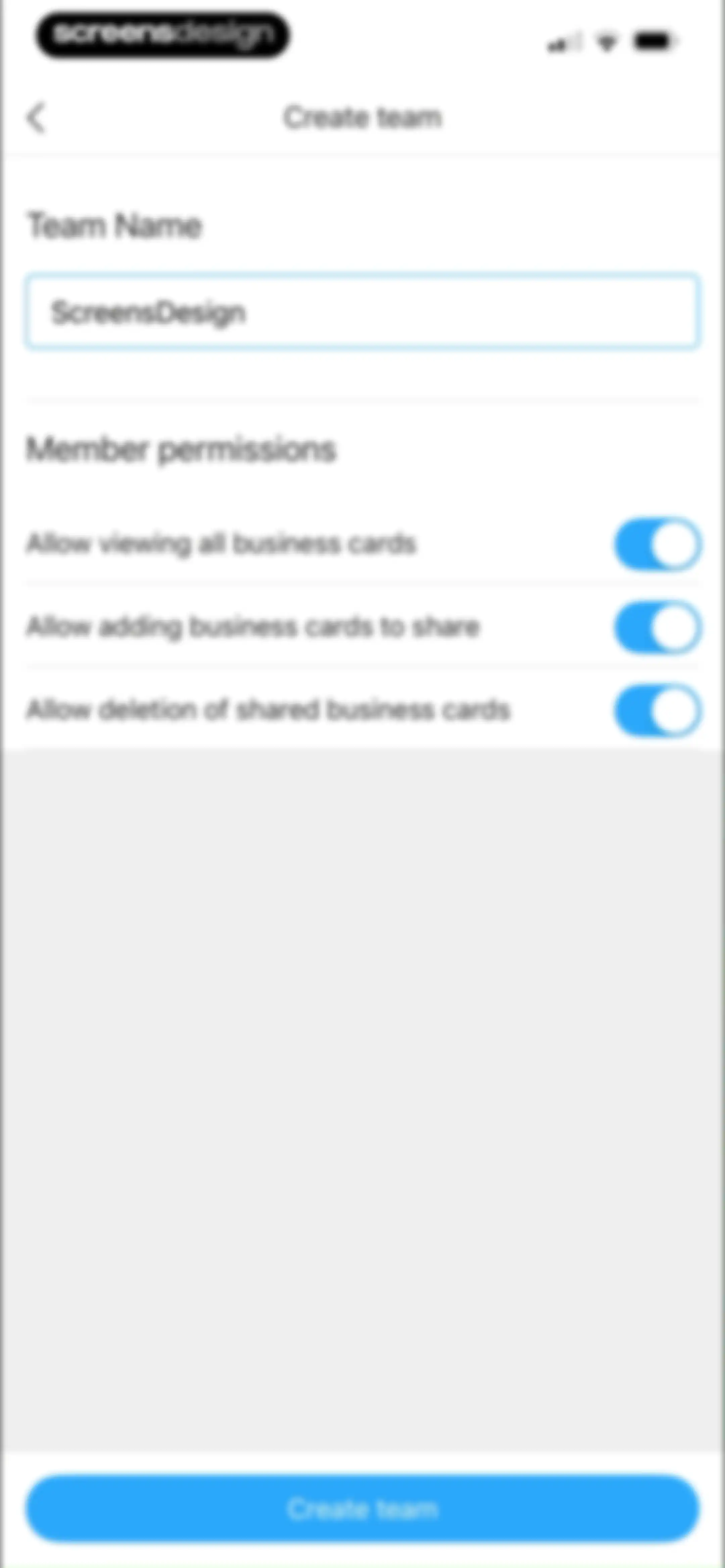CamCard AI Business Assistant screen 147