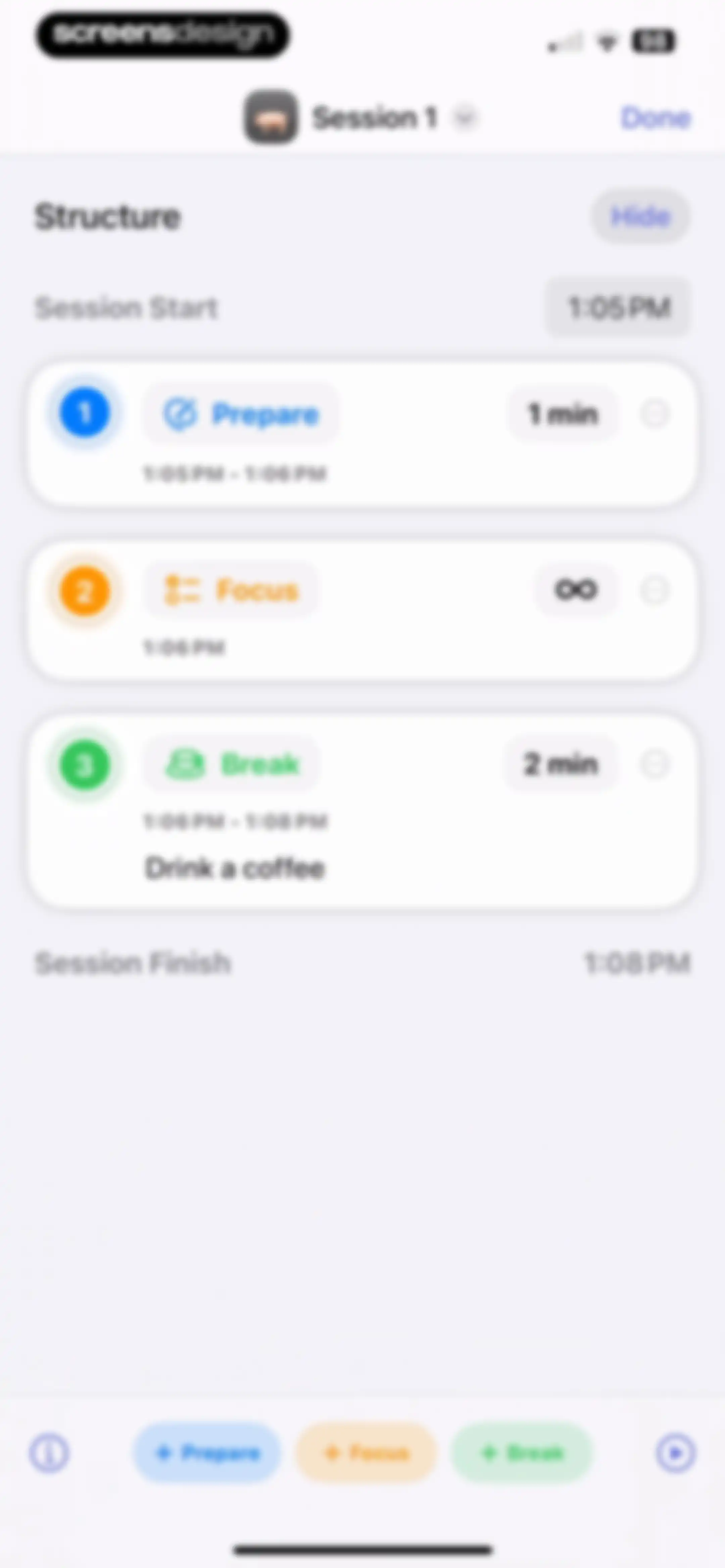 Focused Work - Pomodoro Timer screen 82