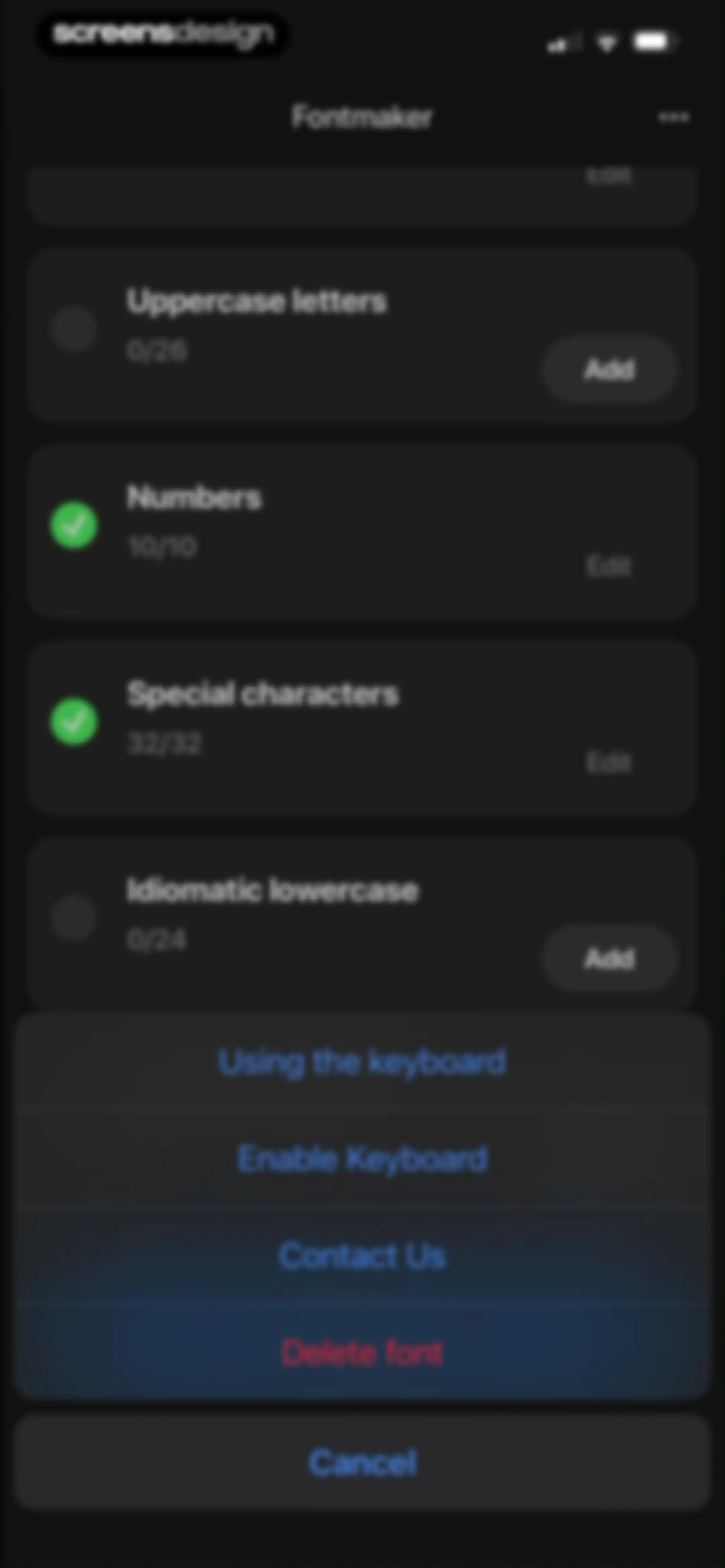 Fontmaker - Font Keyboard App screen 42