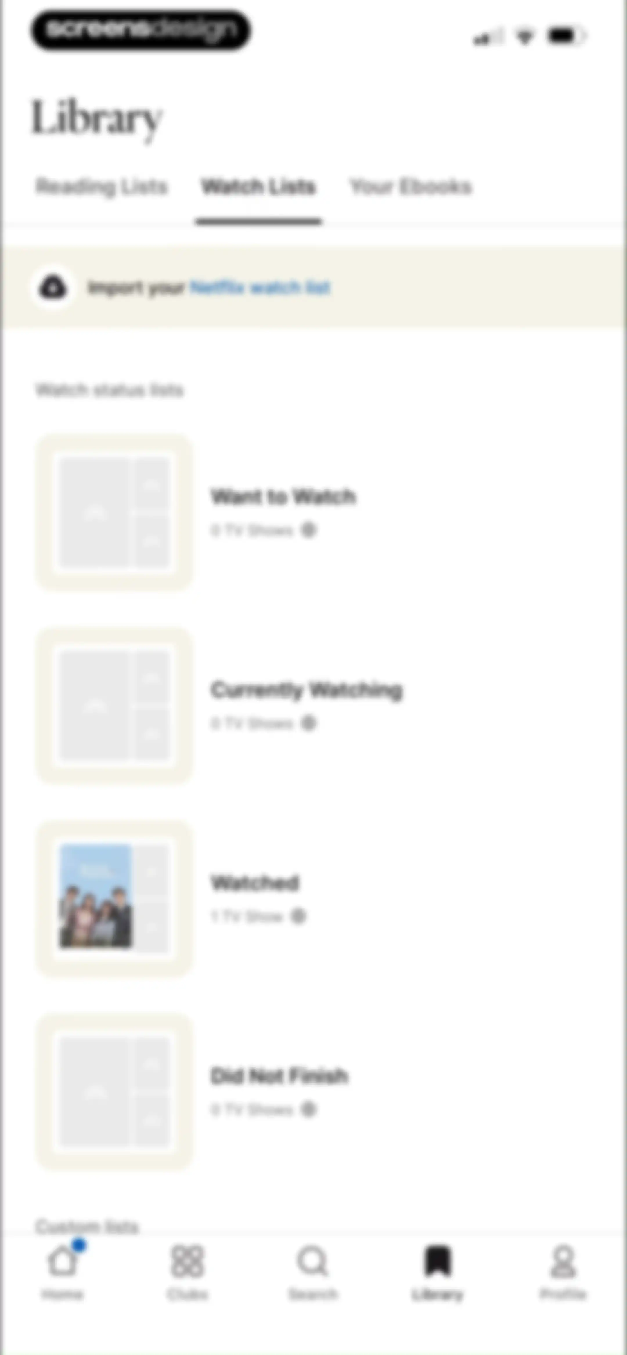 Fable: Track & Discuss Books screen 183