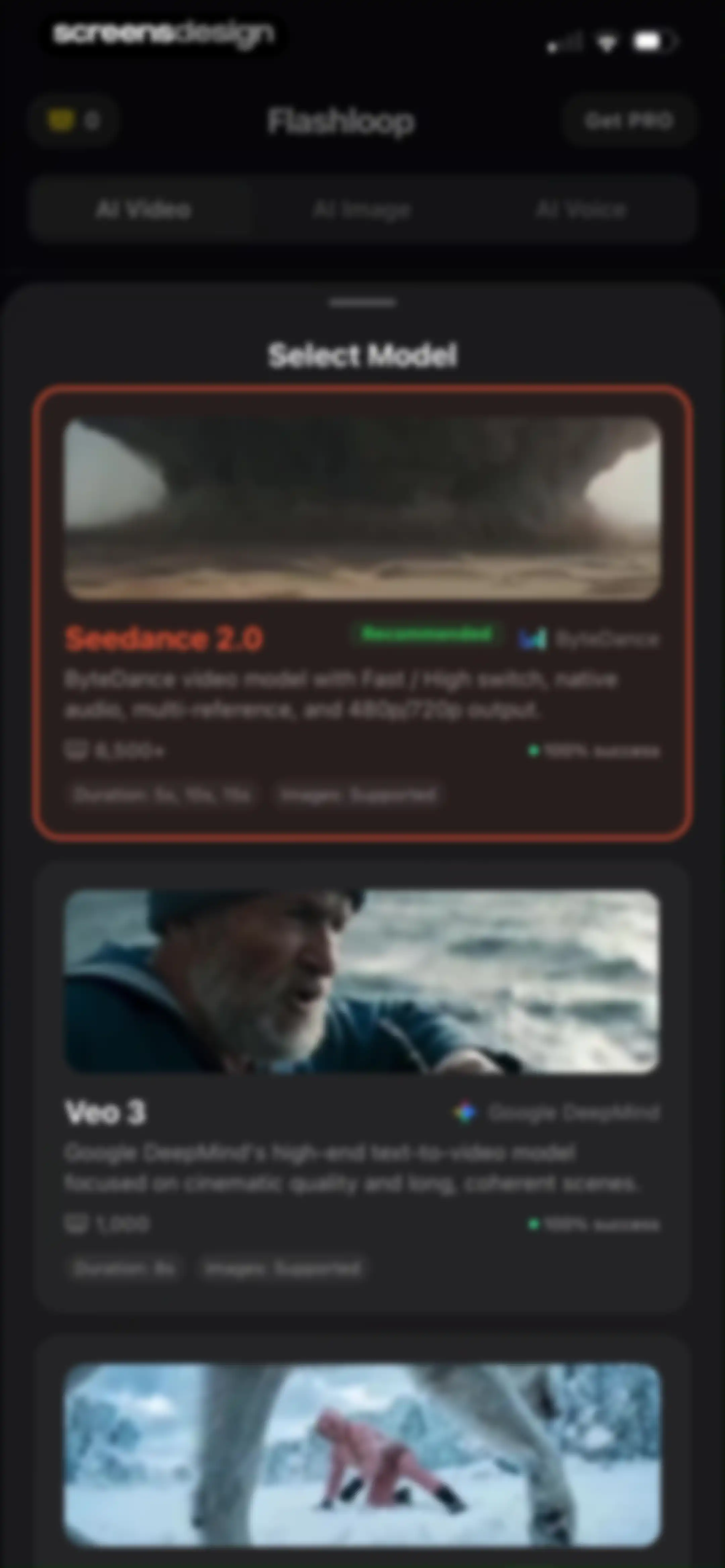 Flashloop: AI Video Generator screen 34