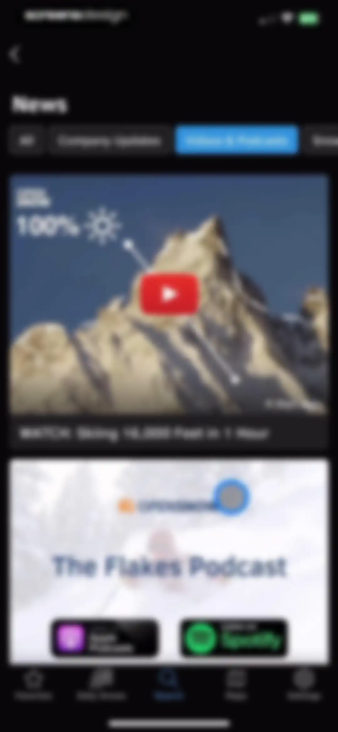 OpenSnow screen 55