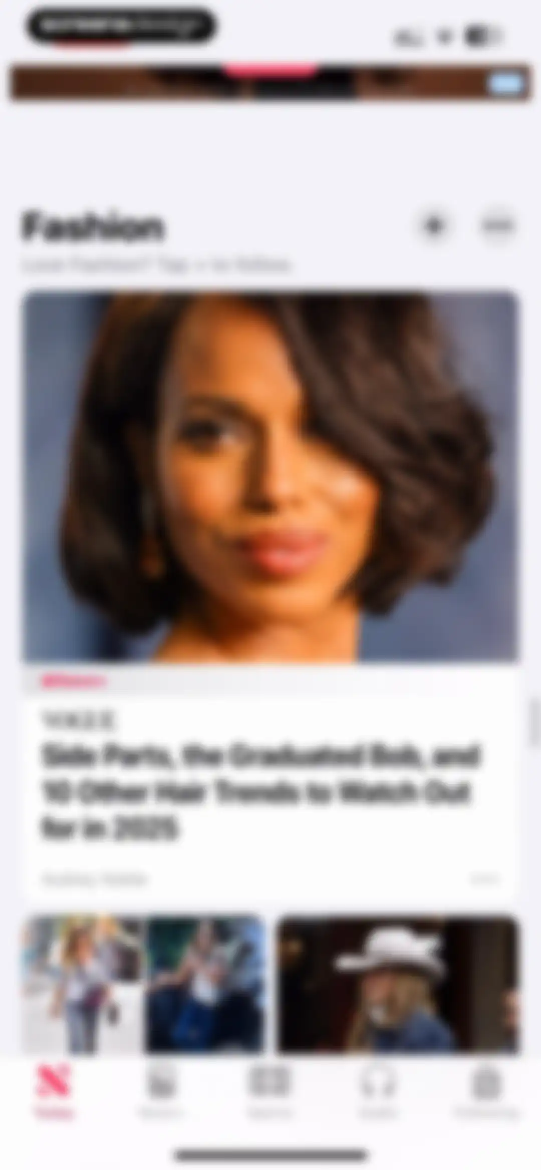 Apple News screen 107