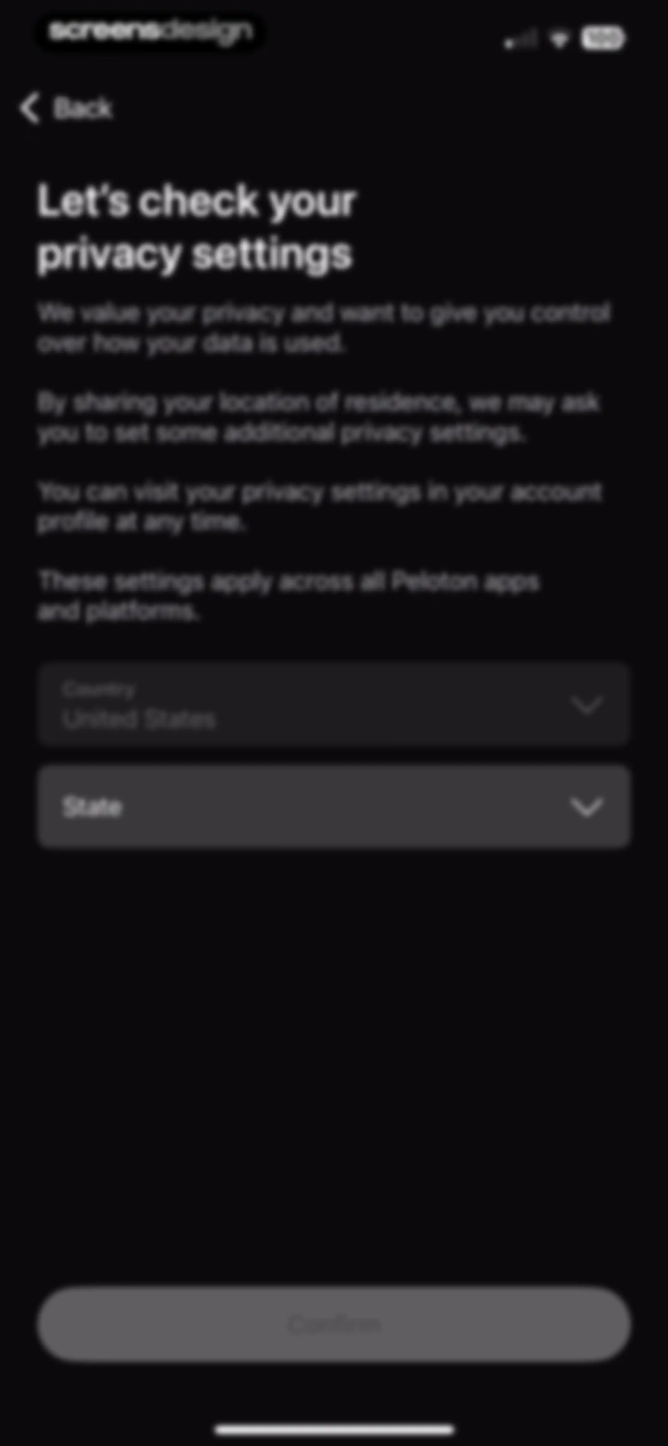 Peloton Strength+ screen 14