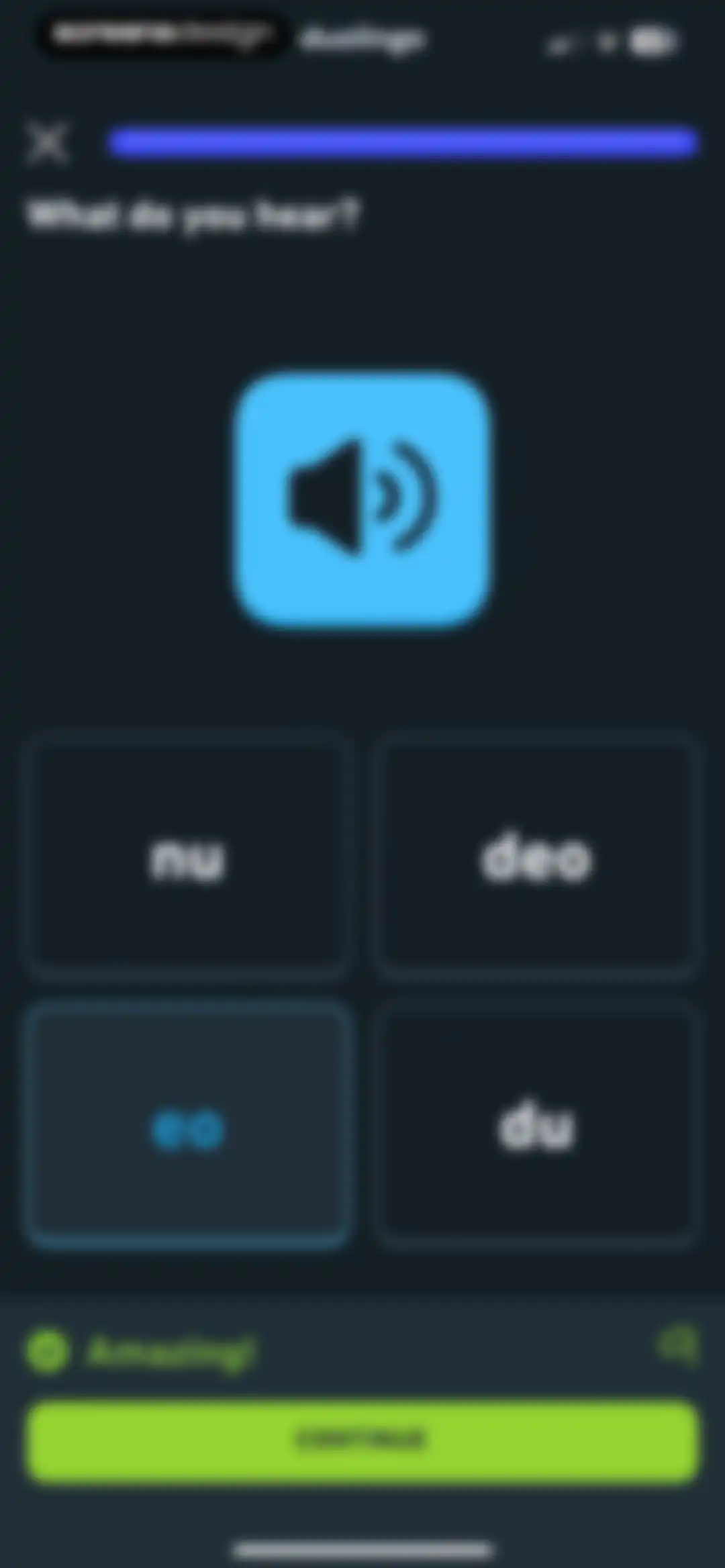 Duolingo: Language Lessons screen 127