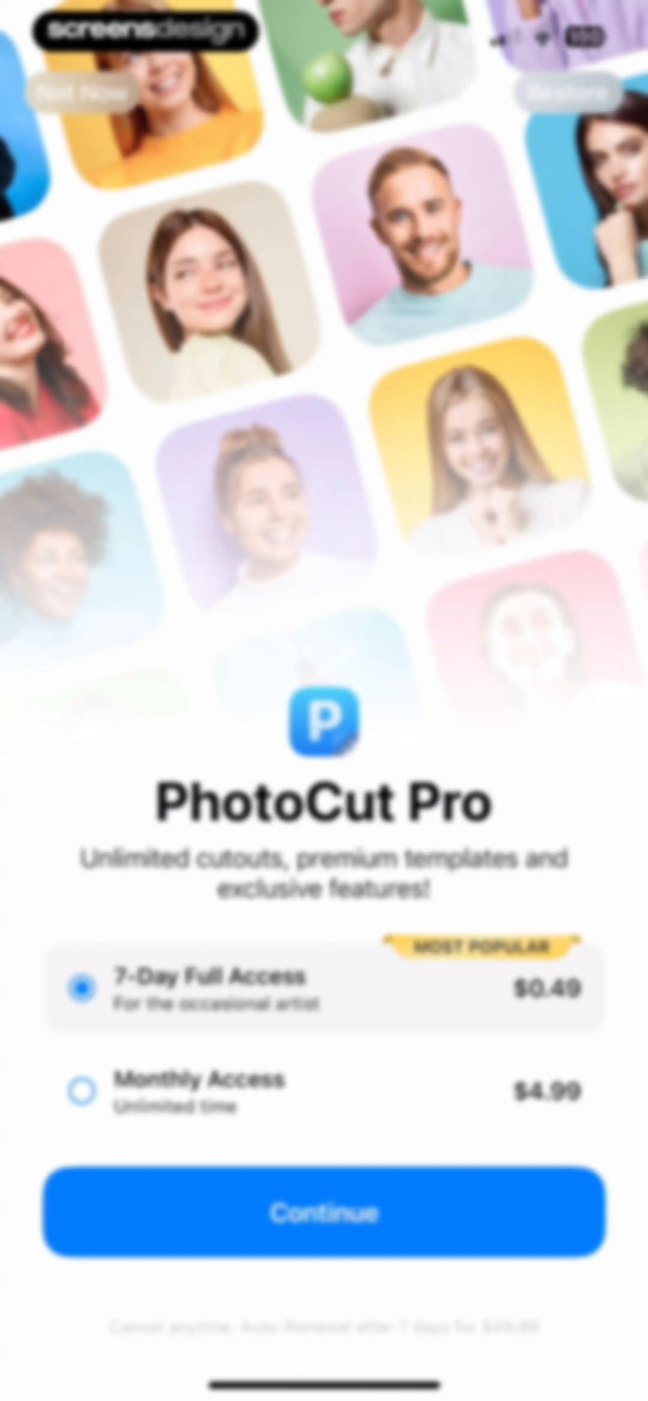 PhotoCut - AI Photo Editor screen 10